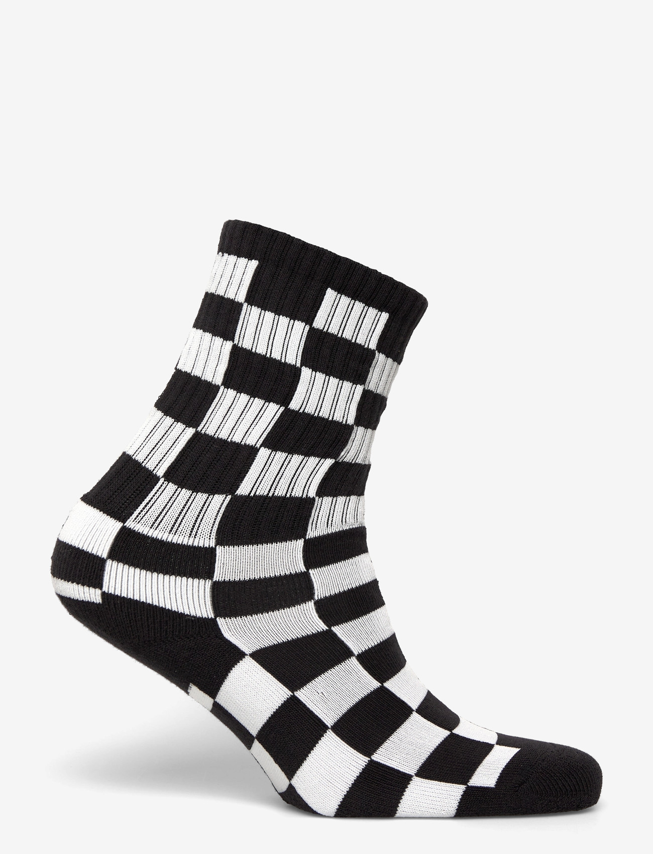 VANS - Checkerboard Crew - strümpfe - black/white - 1