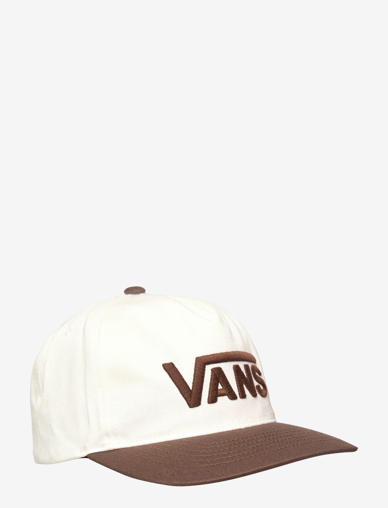 VANS - Drop V Logo Snapback - kappen - vintage cocoa - 0
