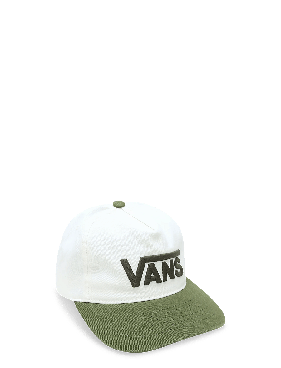 VANS - Drop V Logo Snapback - accessories - green balsam - 0