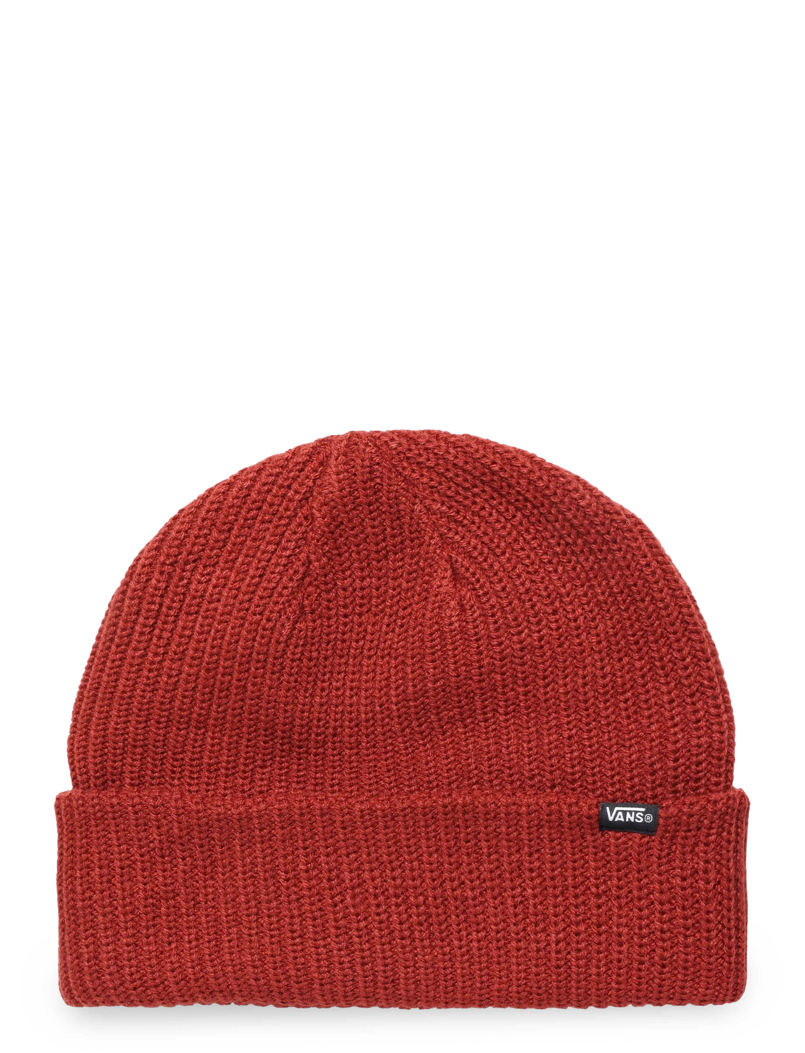 VANS Core Basic Cuff Beanie - Accessories - POPPY EMBER / red