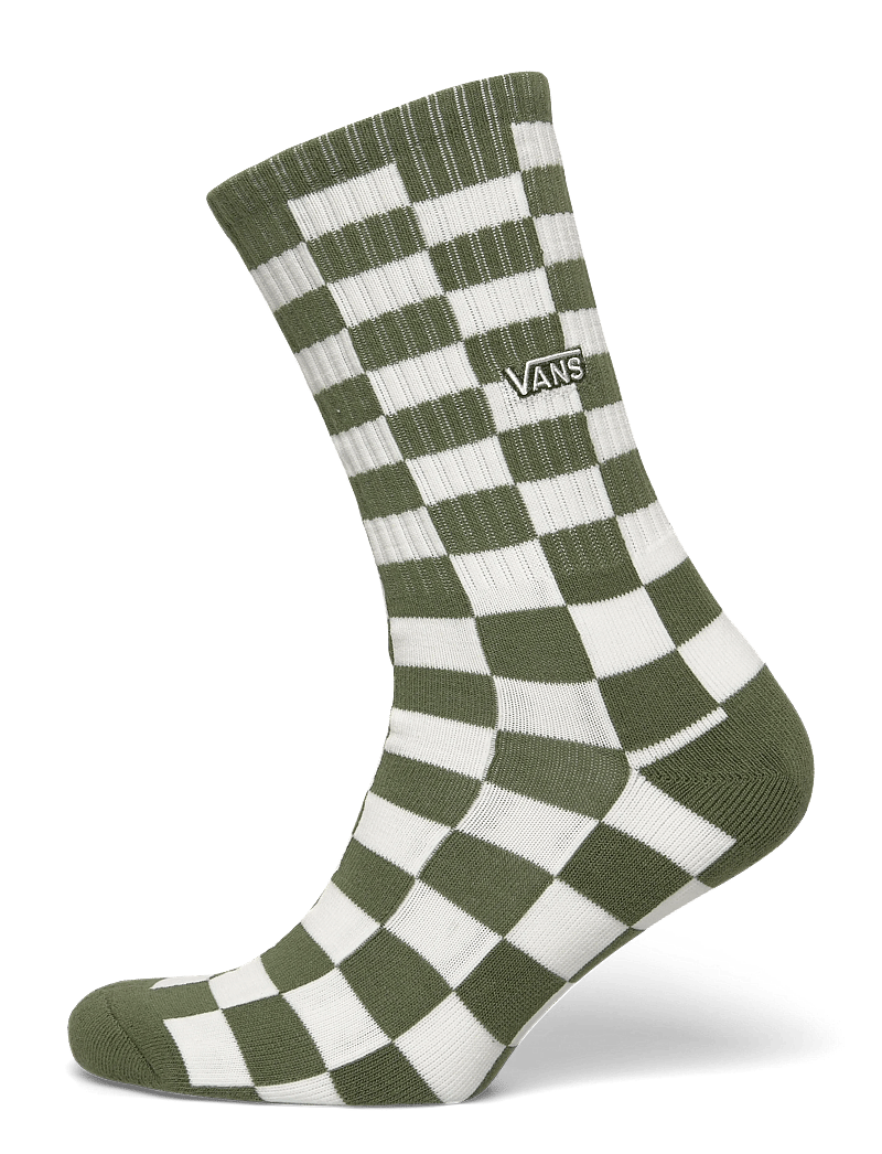 VANS - Checkerboard Crew - träningsstrumpor - pine forest - 0