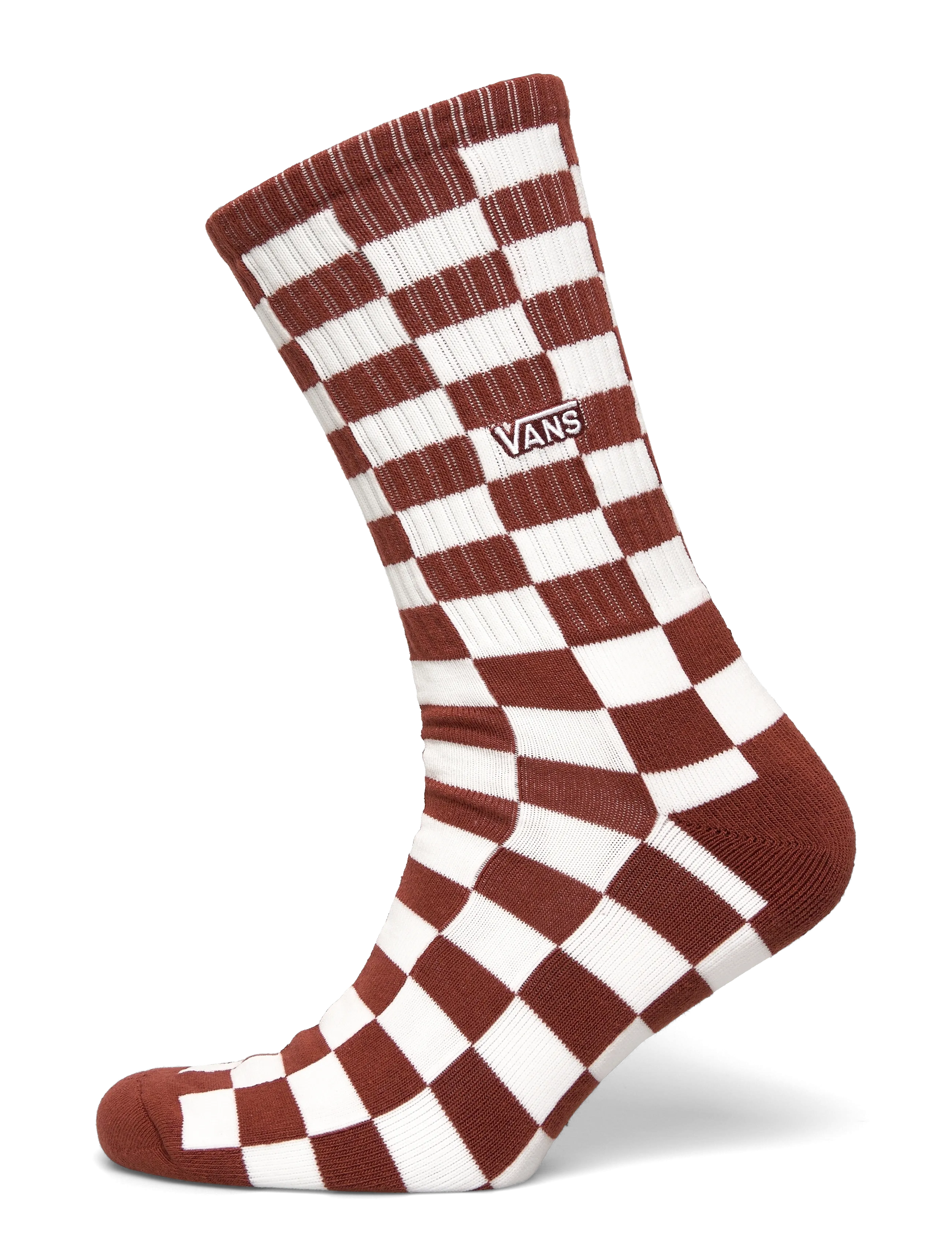 VANS Checkerboard Crew - Unterwäsche - RUST BRONZE / multi