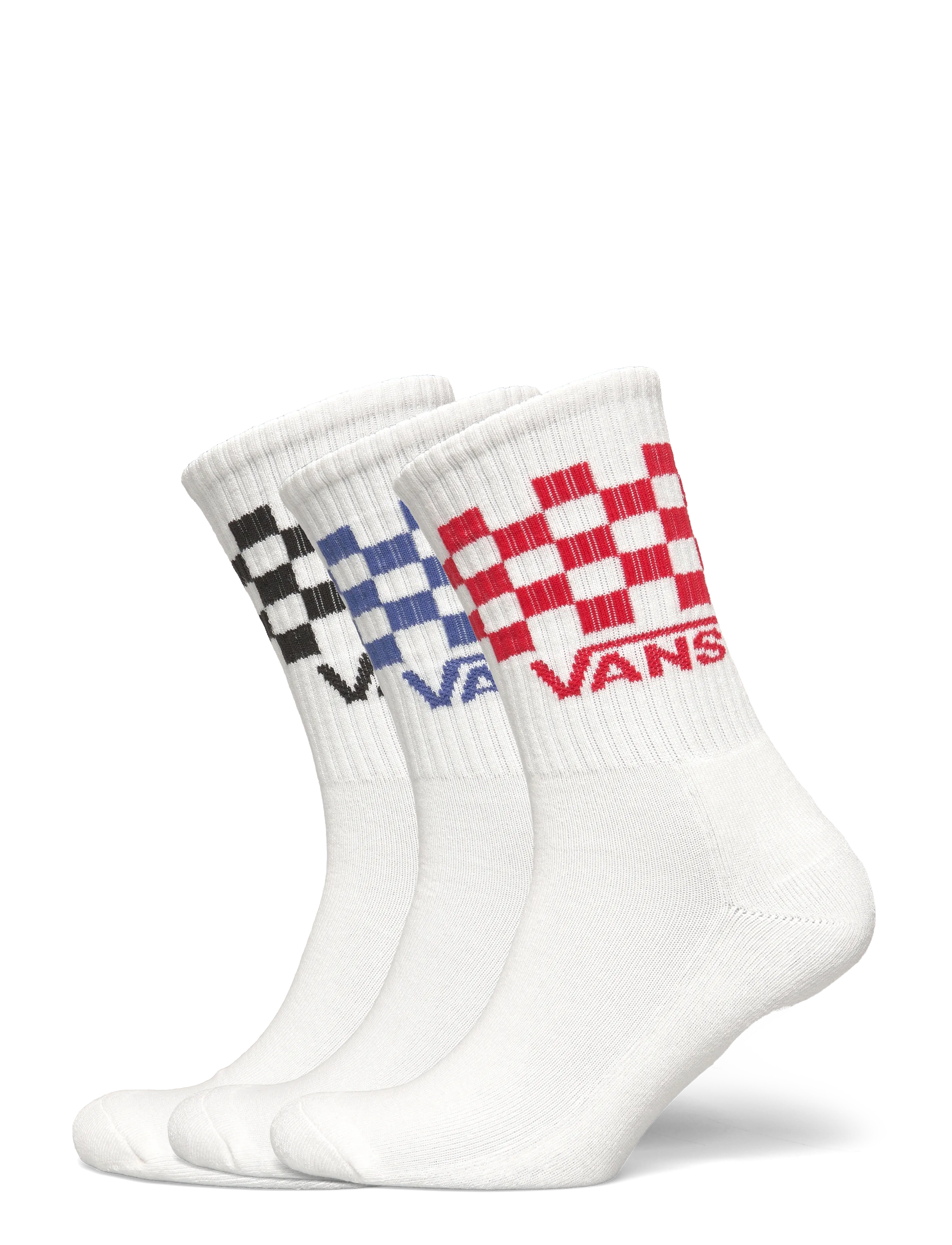 VANS Classic Check Crew, M, Sport Clothing, Weiß - Socks, Frauen