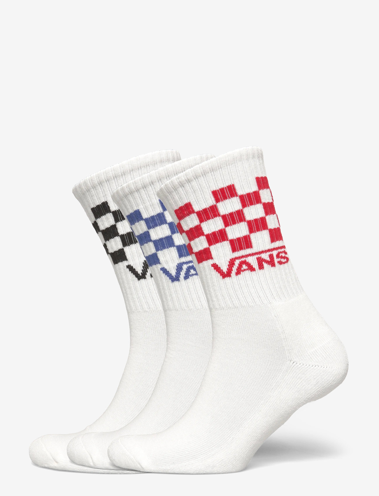 VANS - Classic Check Crew - white - 0