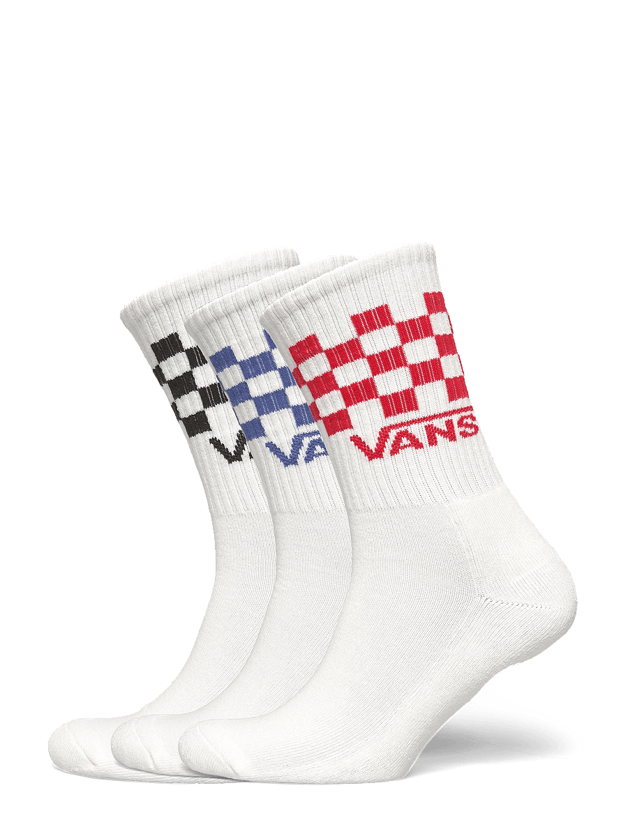 VANS - Classic Check Crew - strümpfe - white - 0