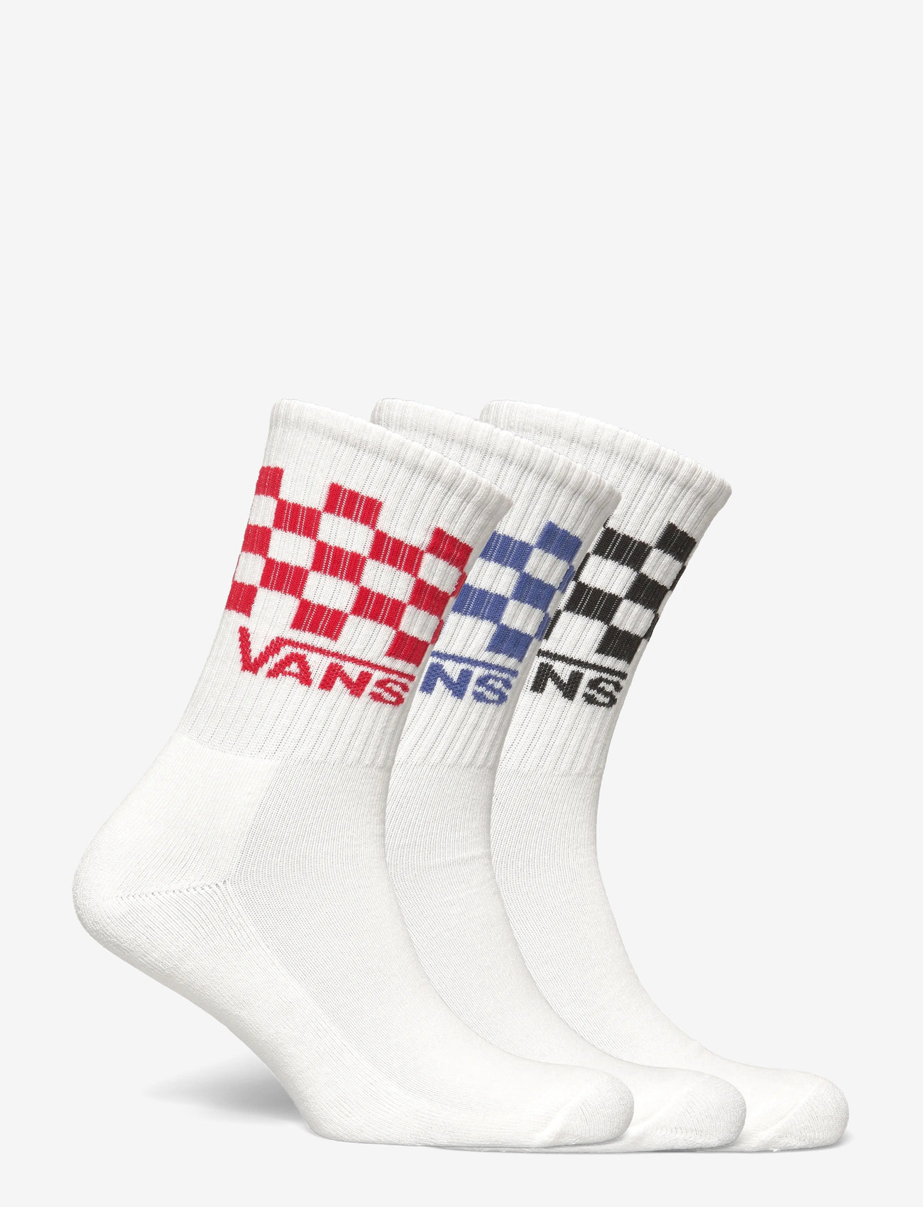 VANS - Classic Check Crew - white - 1