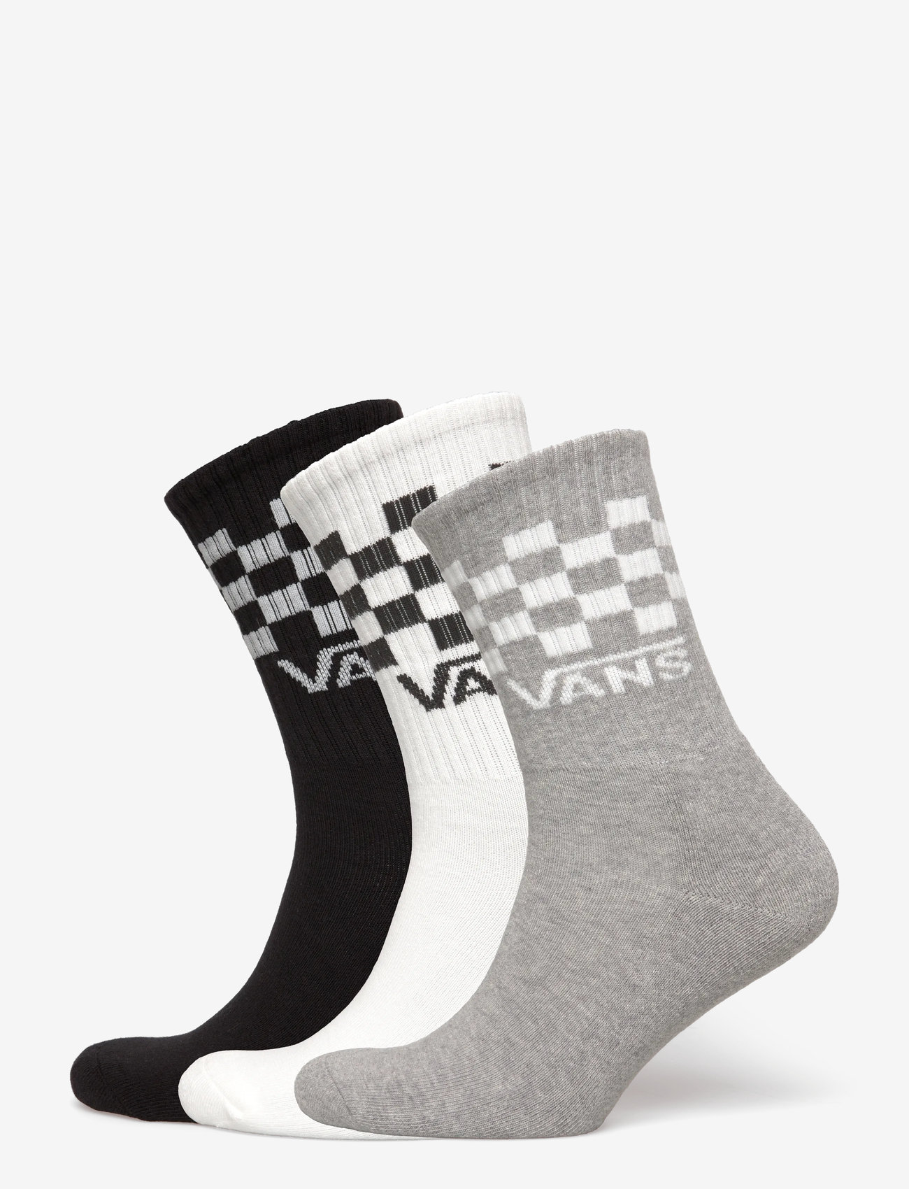 VANS - Classic Check Crew - black/white - 0