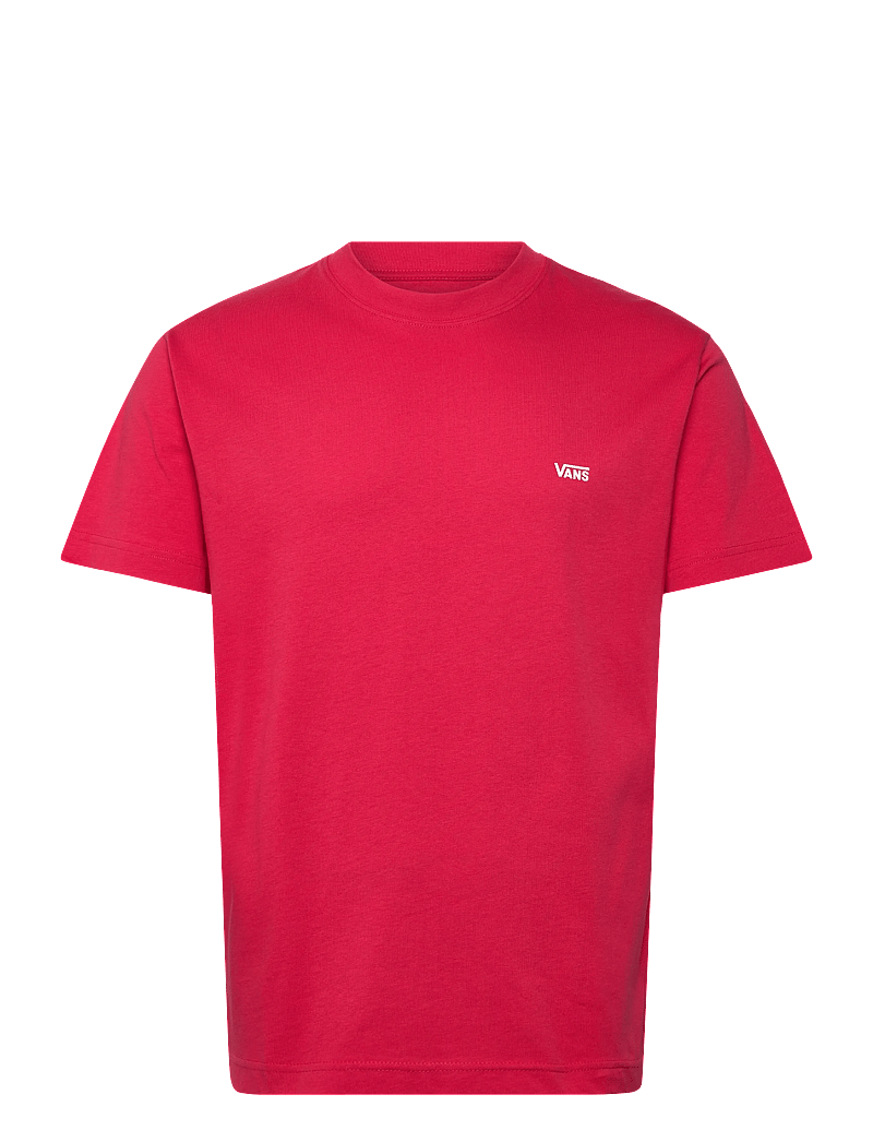 VANS - LEFT CHEST SS - oberteile & t-shirts - crimson haze - 0