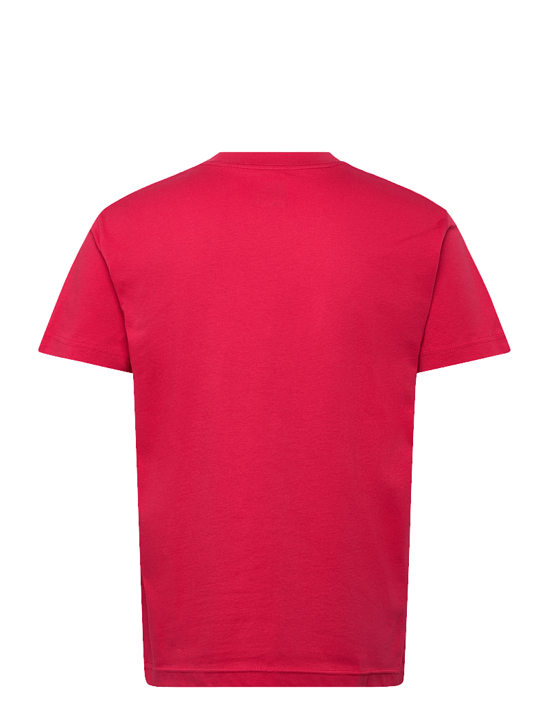 VANS - LEFT CHEST SS - oberteile & t-shirts - crimson haze - 1