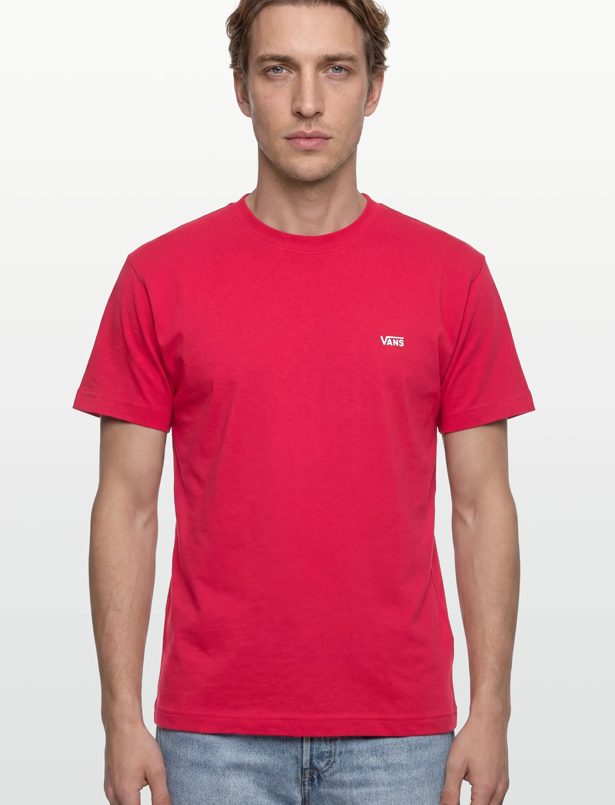 VANS - LEFT CHEST SS - lowest prices - crimson haze - 3