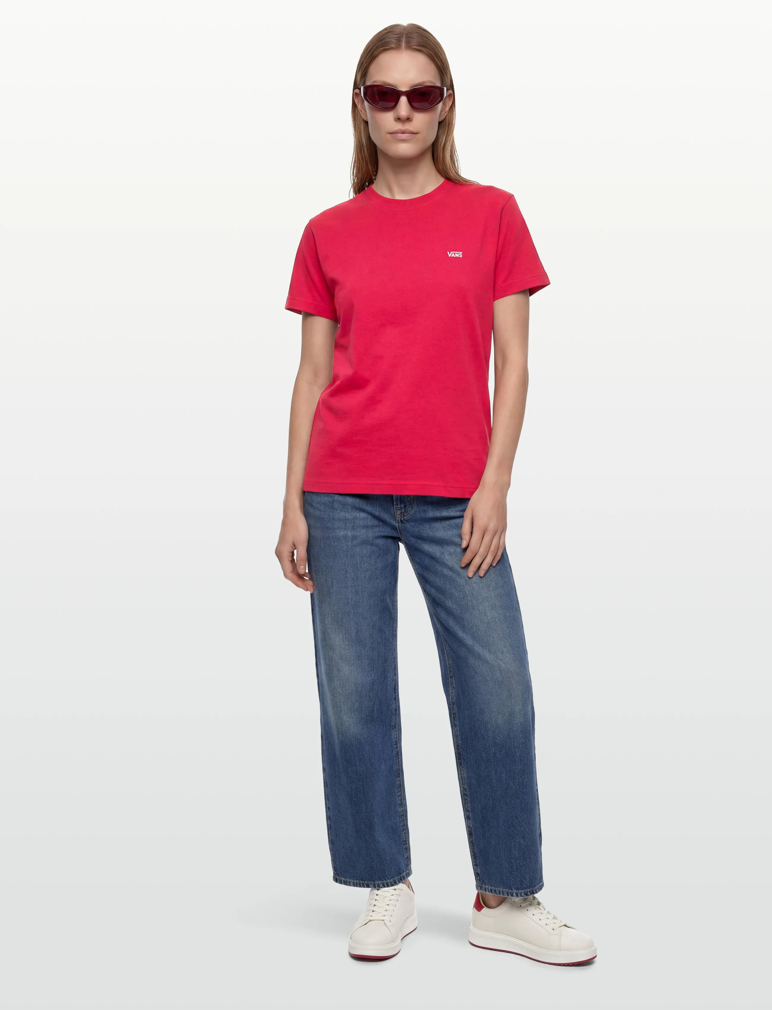 VANS - LEFT CHEST SS - lowest prices - crimson haze - 4
