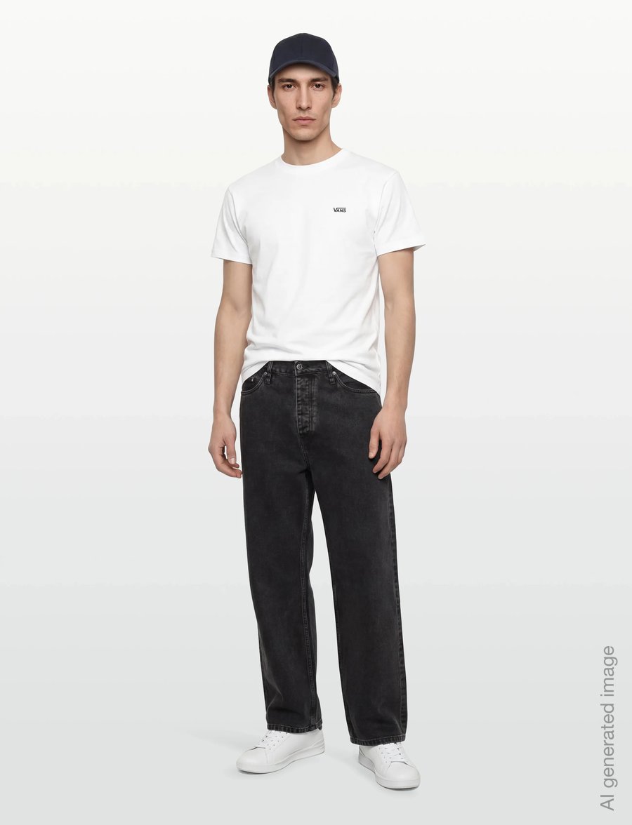 VANS - LEFT CHEST SS - tops & t-shirts - white - 0