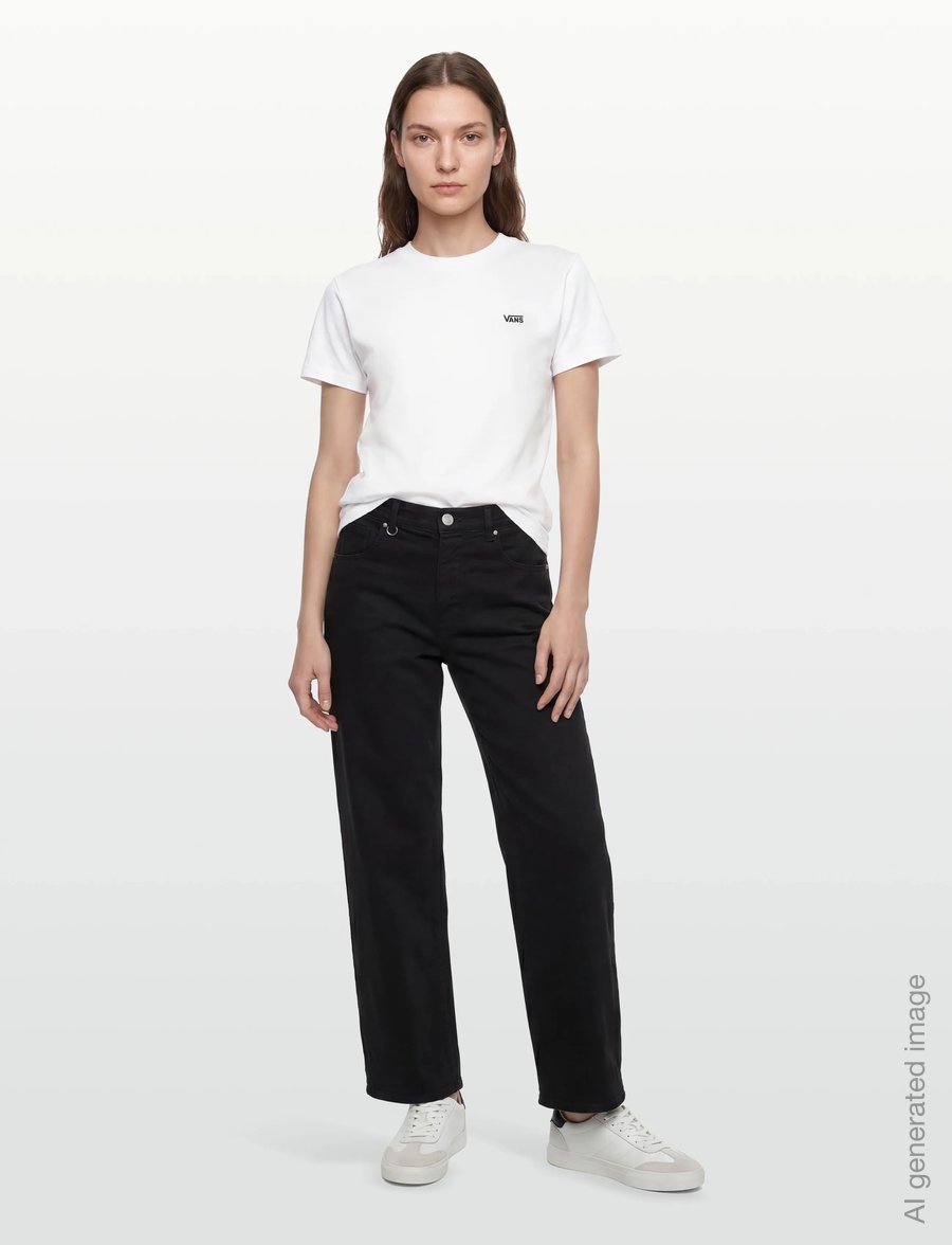 VANS - LEFT CHEST SS - tops & t-shirts - white - 4
