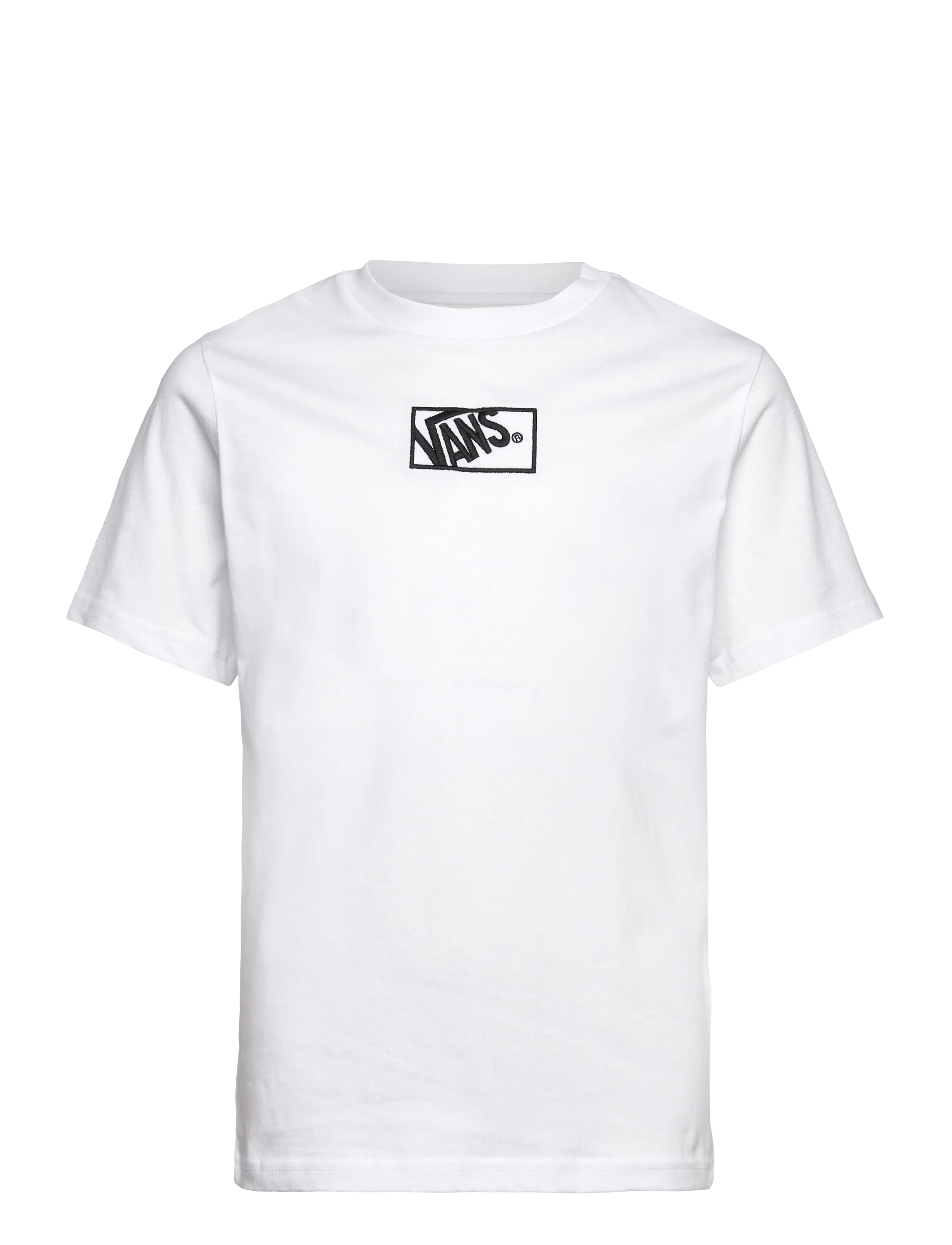 VANS BY BLOCKED BOX SS TEE - Riided - WHITE / white