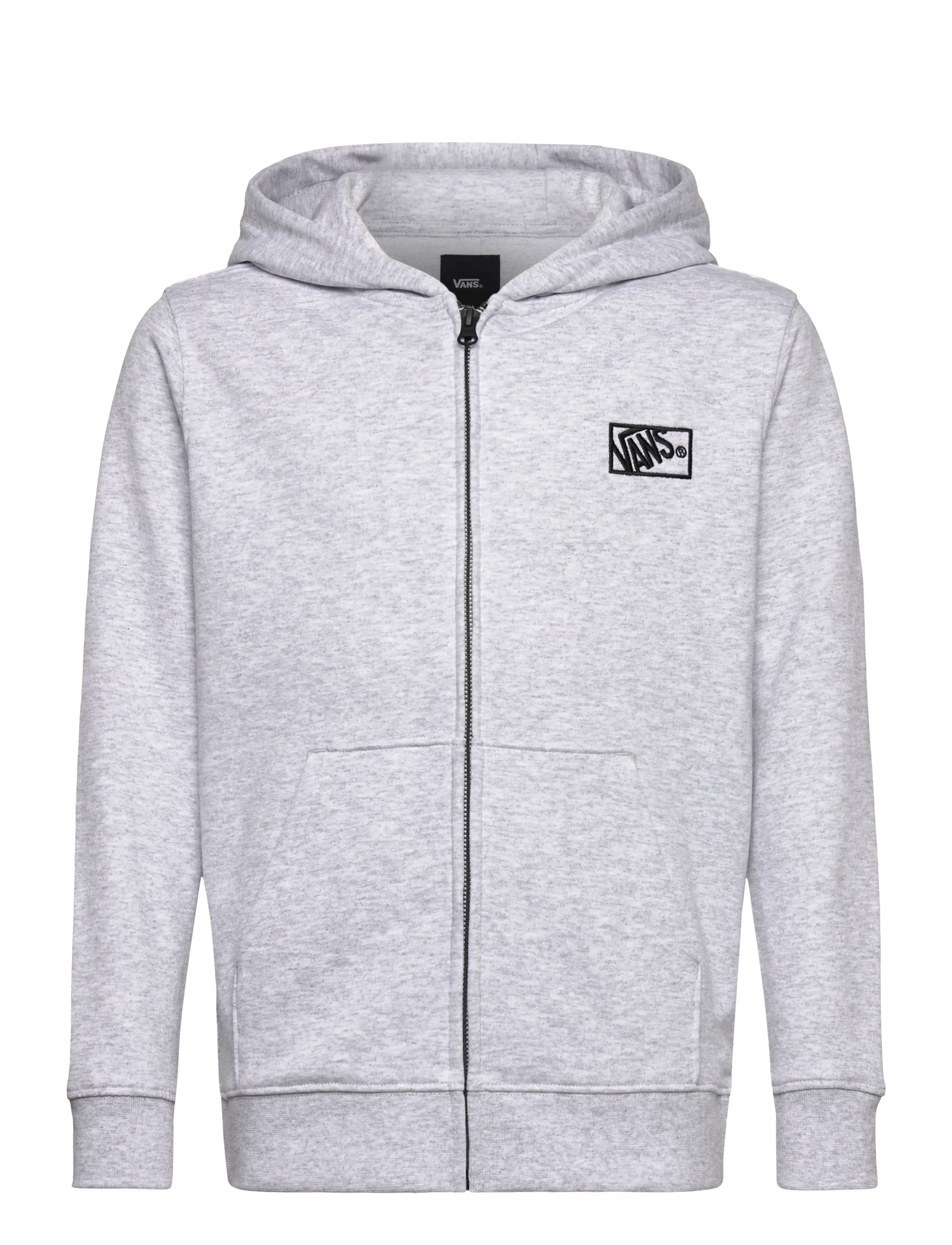 VANS BY BLOCKED BOX FZ HOODIE - Tøj - LIGHT GREY HEATHER / grey