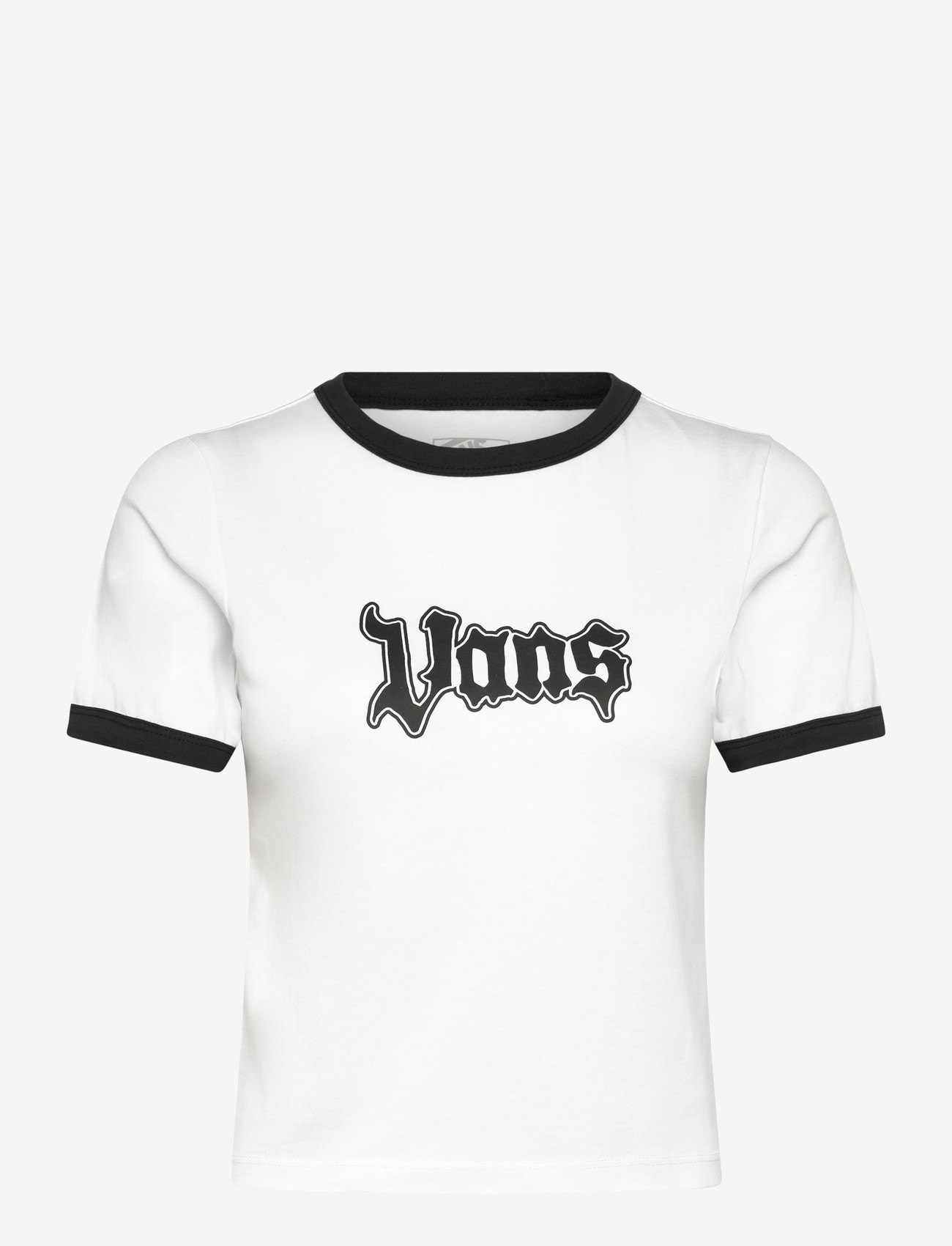 VANS - APPLE BOOM RINGER TEE - t-shirts - white/black - 0