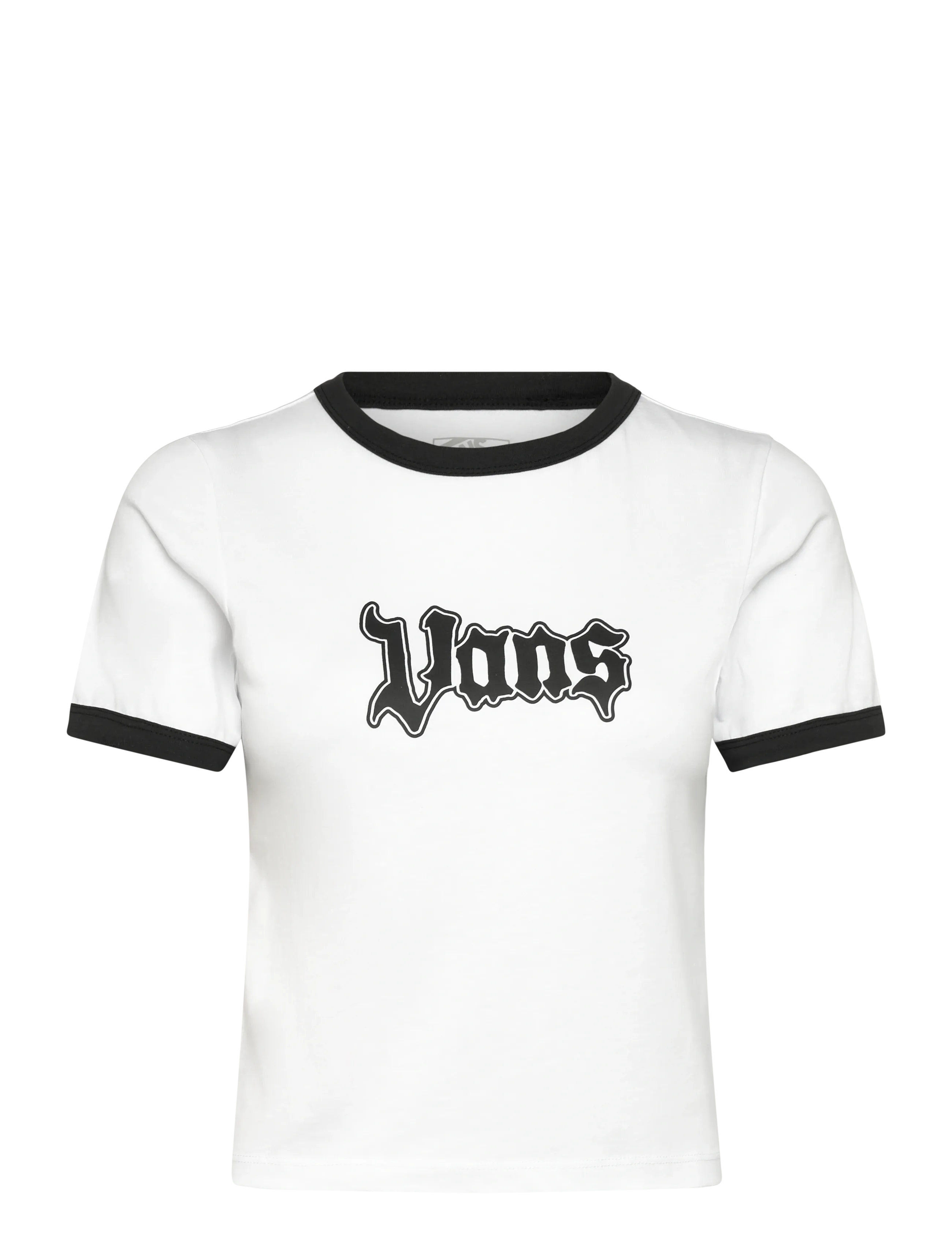 VANS APPLE BOOM RINGER TEE - Overdele - WHITE/BLACK / white
