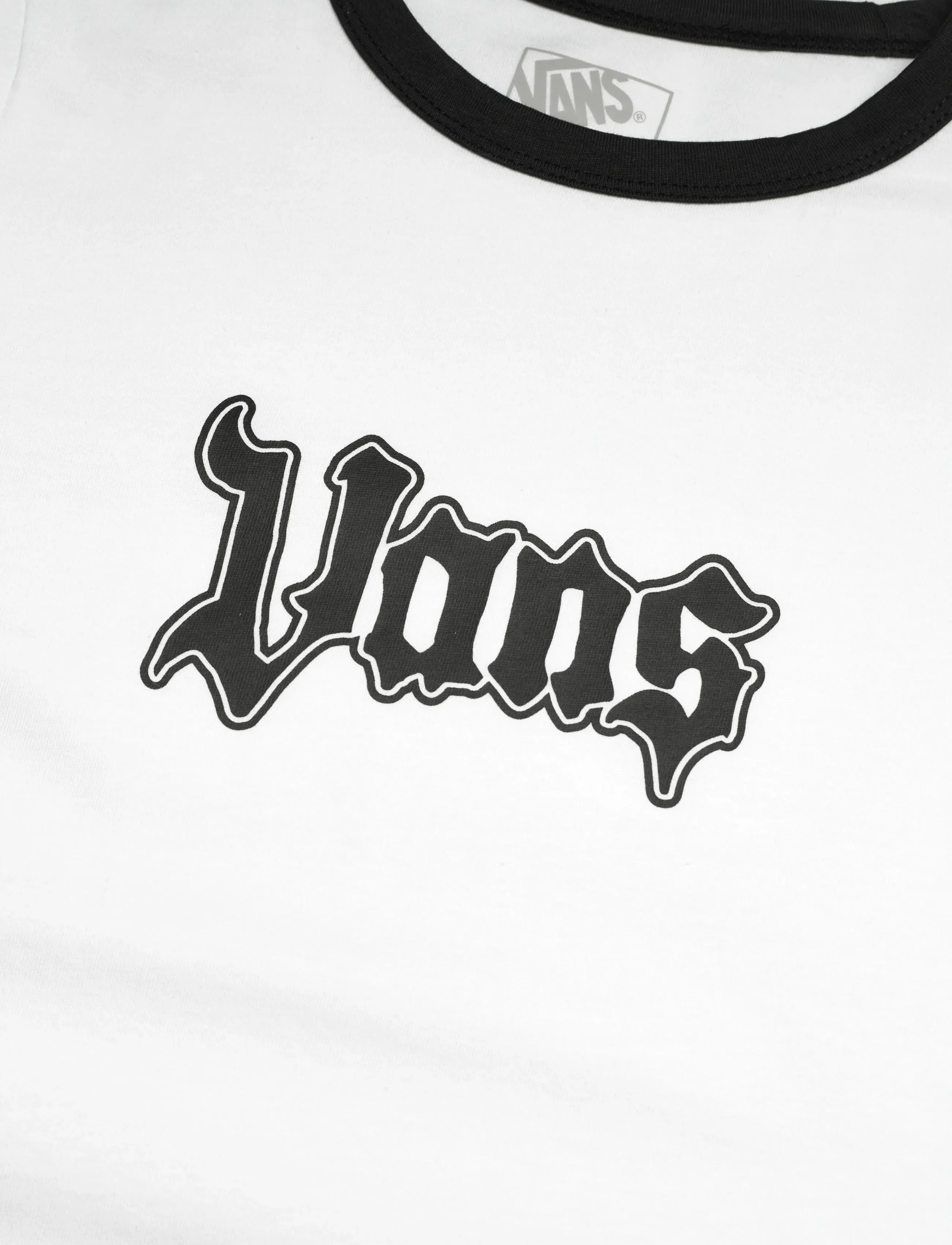VANS - APPLE BOOM RINGER TEE - white/black - 2