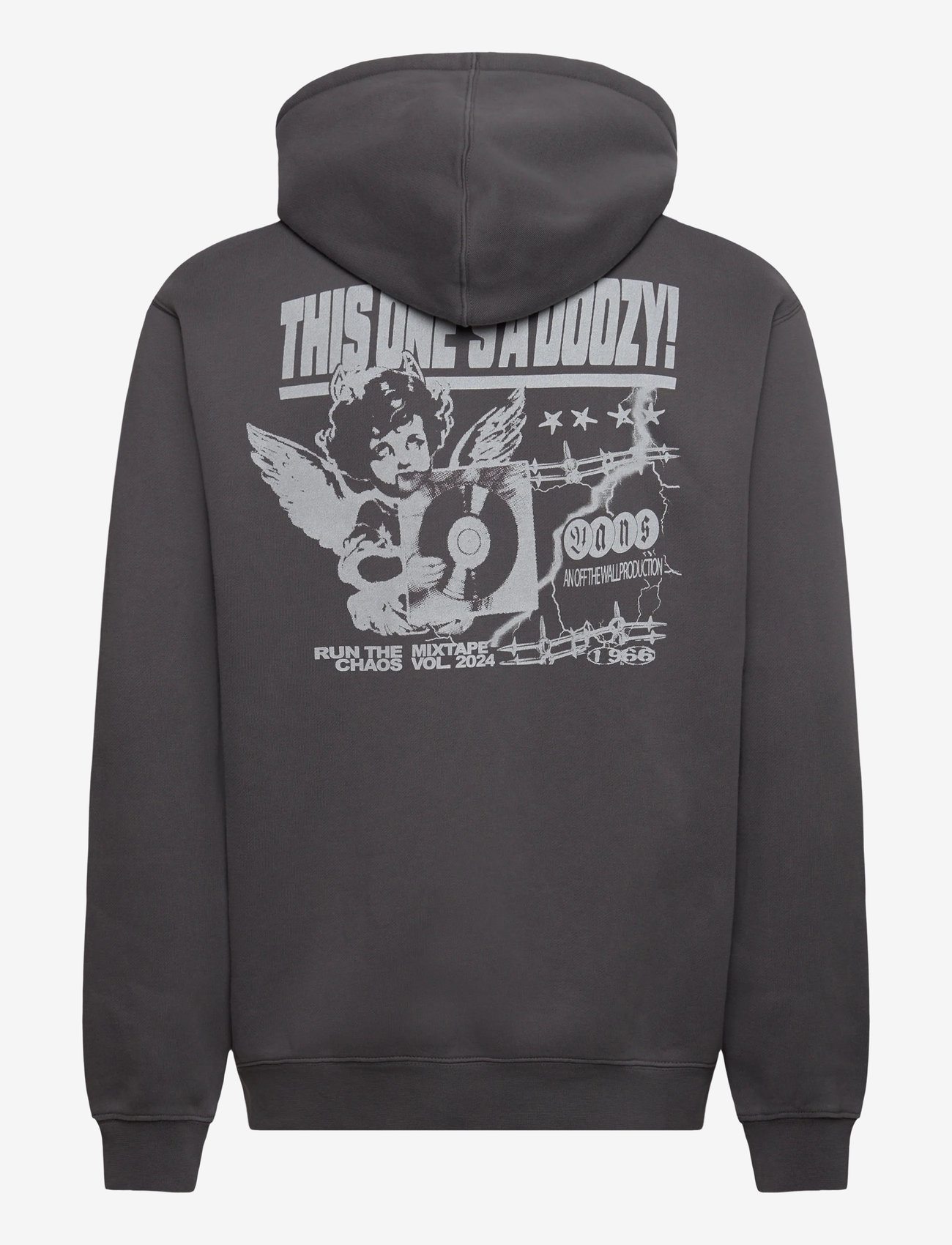 VANS - EARTHBOUND LOOSE PO FLEECE - overdele - asphalt - 1