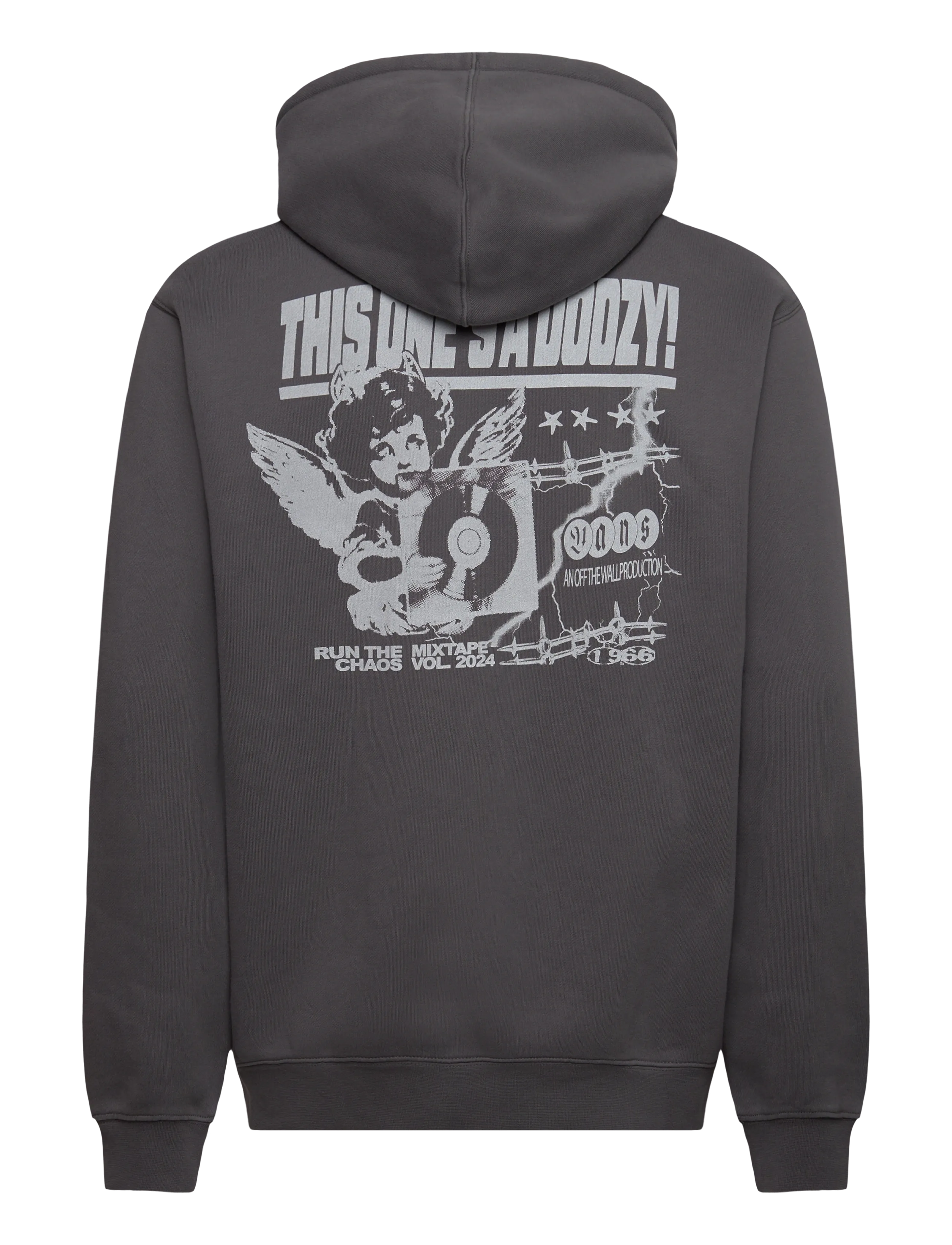 VANS - EARTHBOUND LOOSE PO FLEECE - oberteile - asphalt - 1