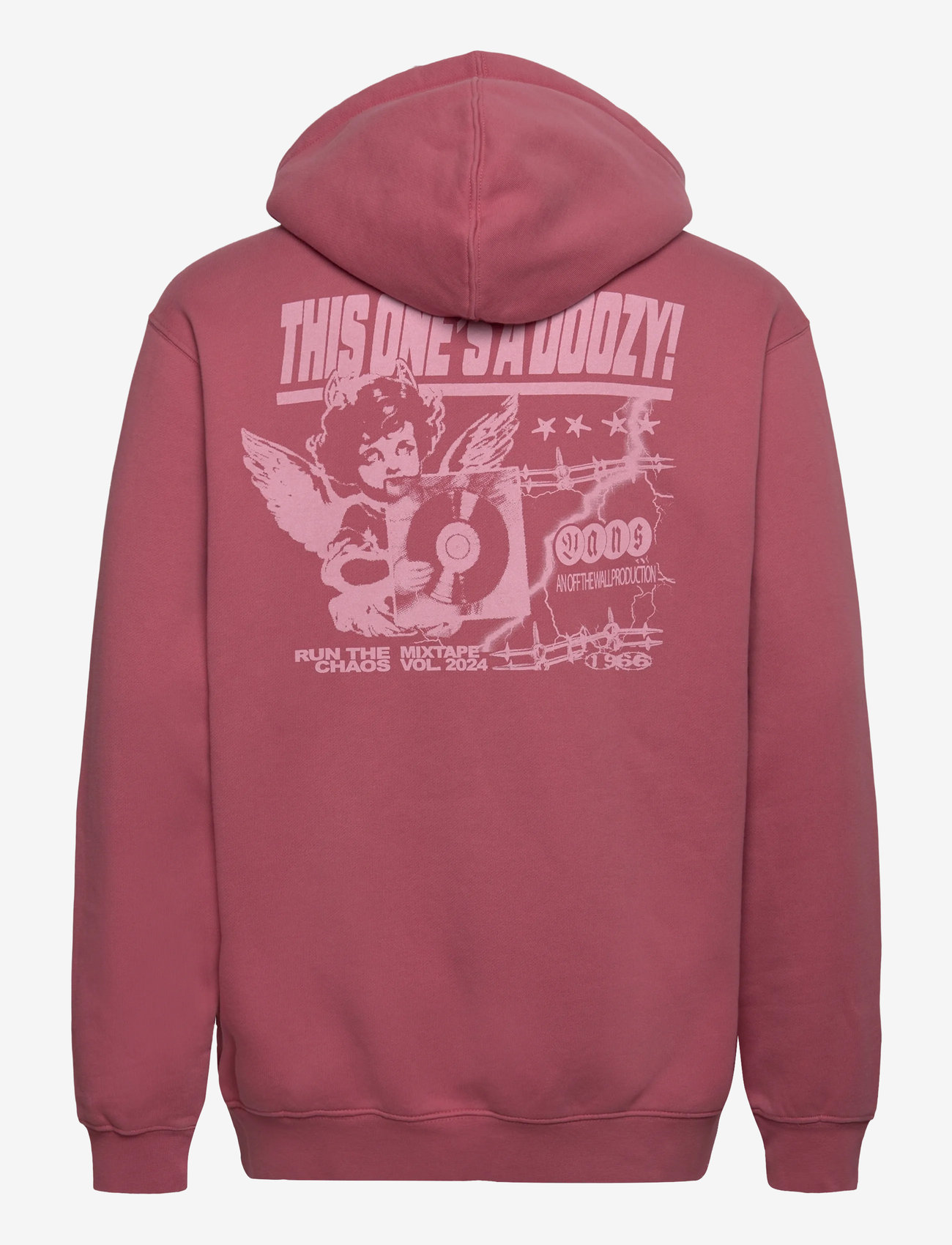 VANS - EARTHBOUND LOOSE PO FLEECE - huvtröjor - mauvewood - 1