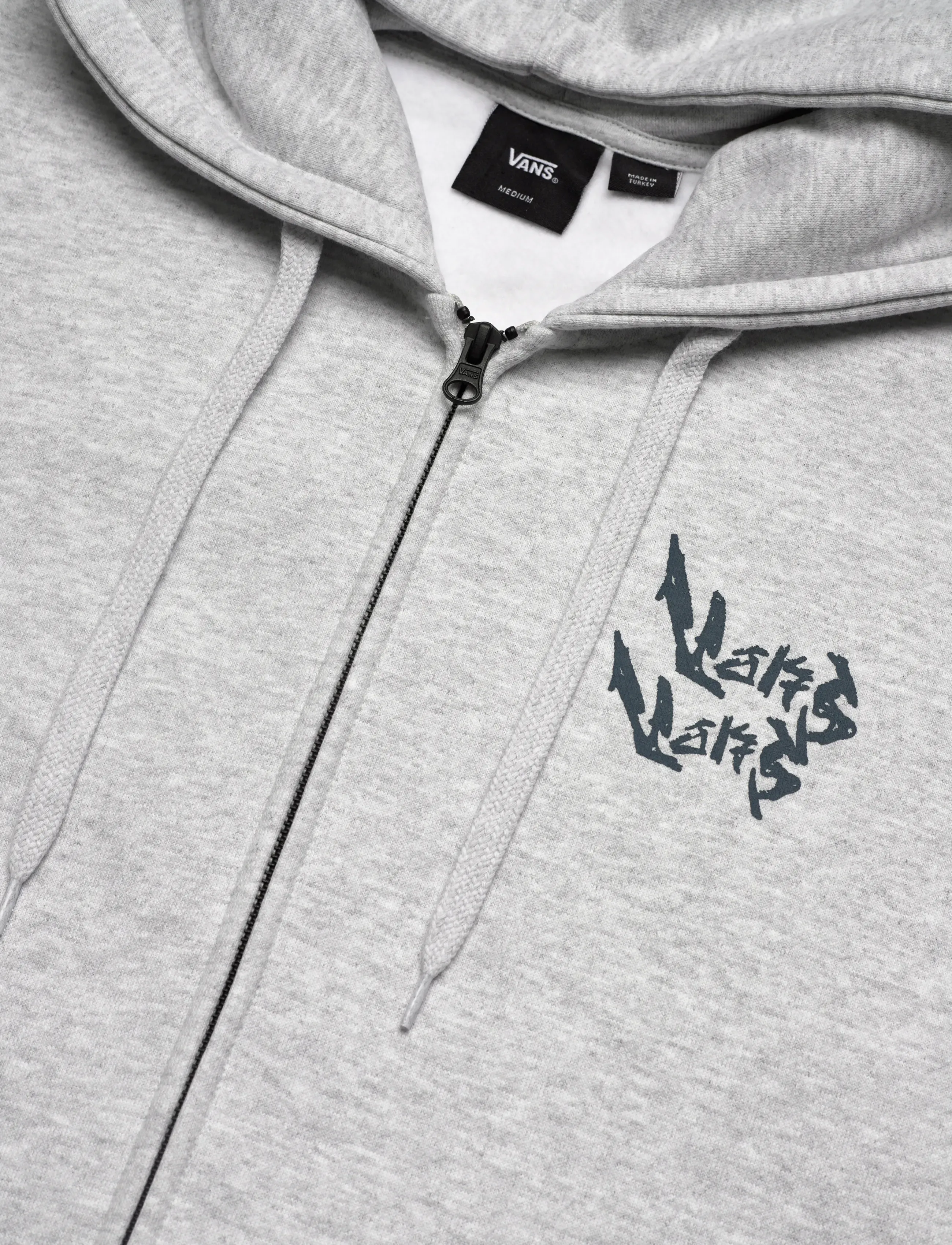 VANS - HEAVY THINKER LOOSE FIT FZ PO - tops - light grey heather - 2