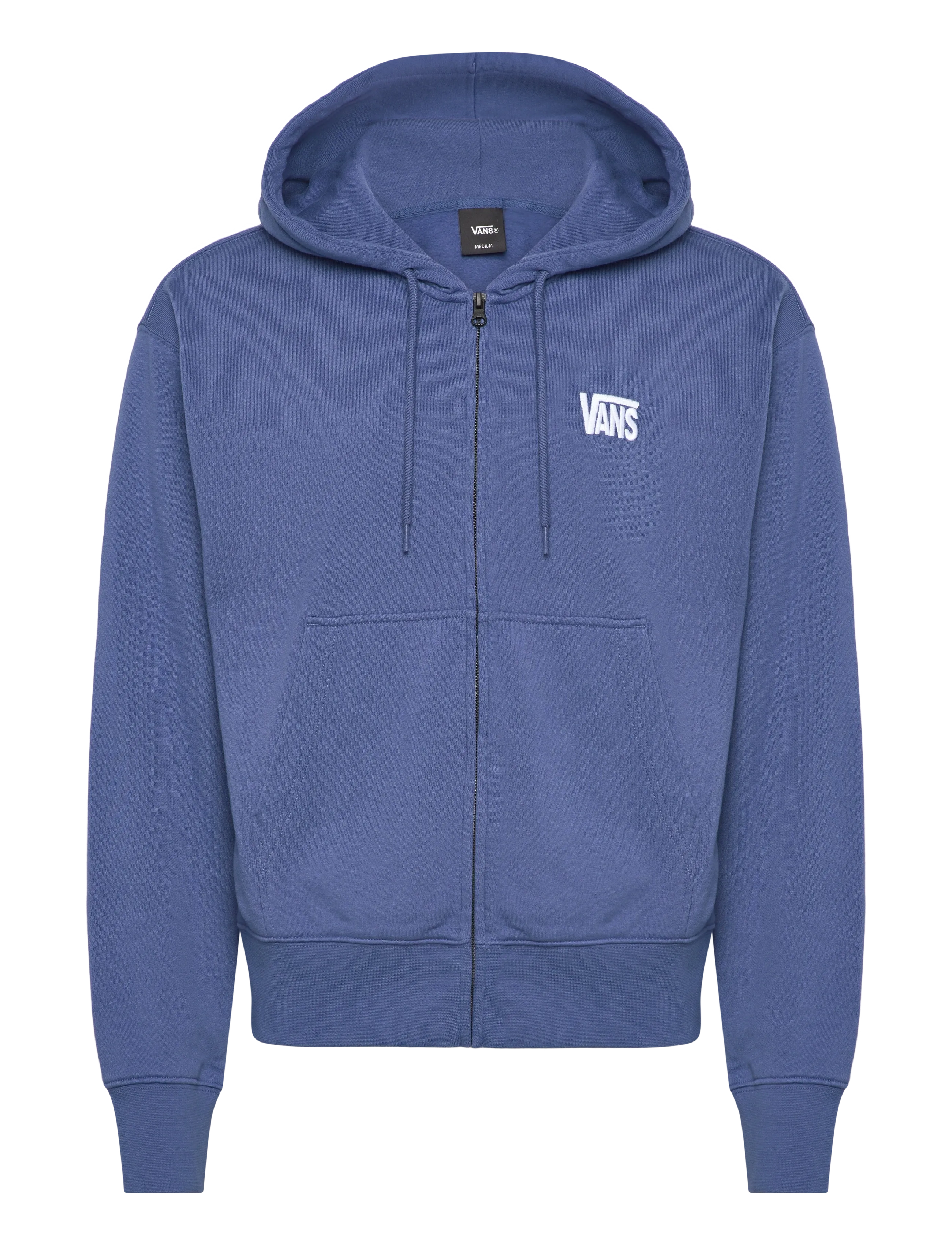 VANS Stretch Logo Full Zip - Sweatshirts - TRUE NAVY / blue