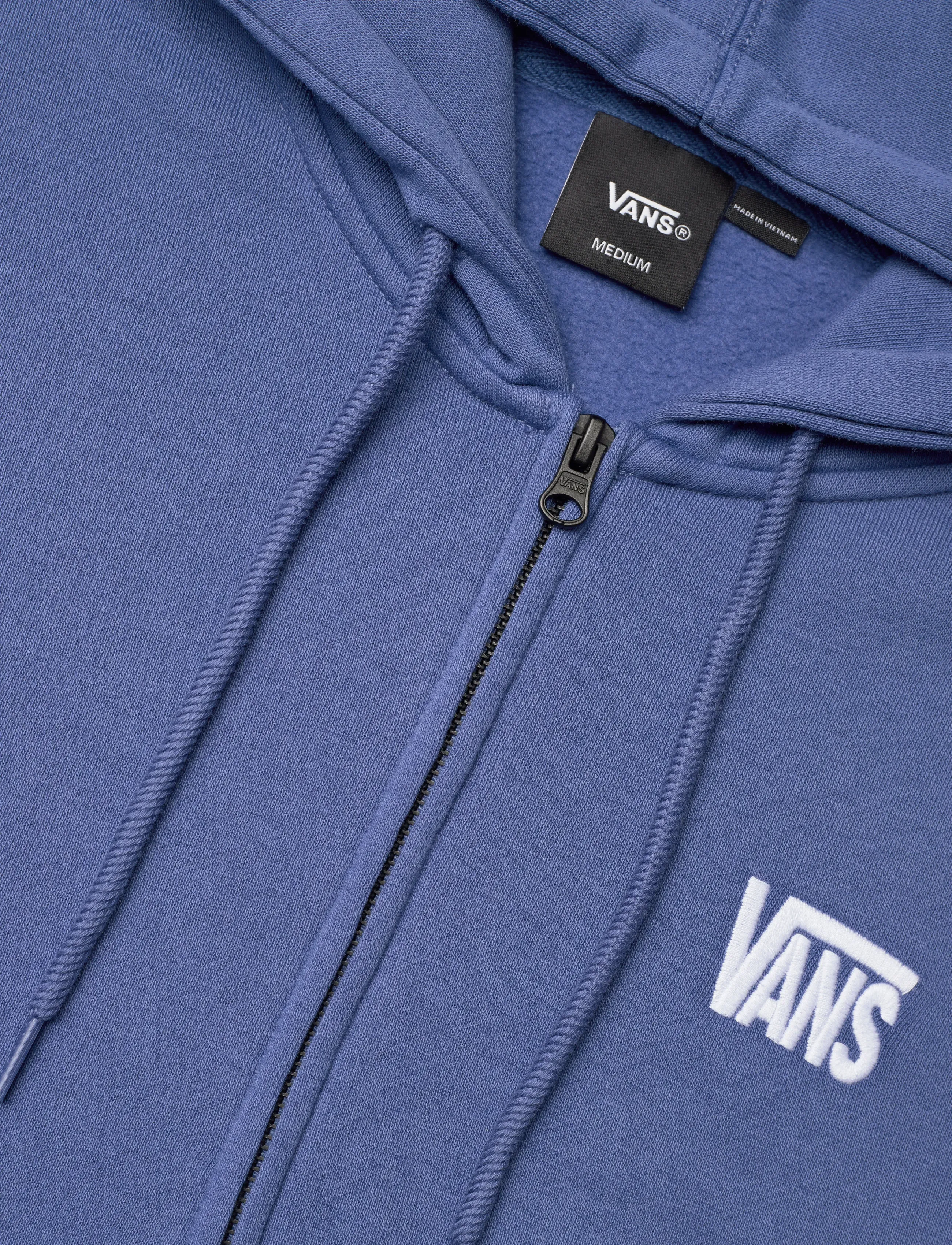 VANS - Stretch Logo Full Zip - hoodies - true navy - 2