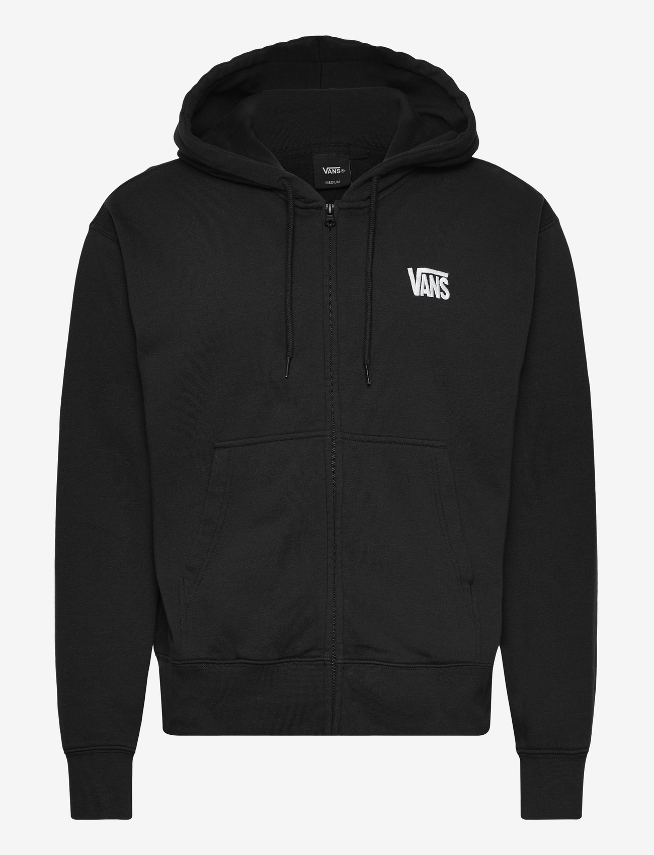 VANS - Stretch Logo Full Zip - oberteile - black/white - 0