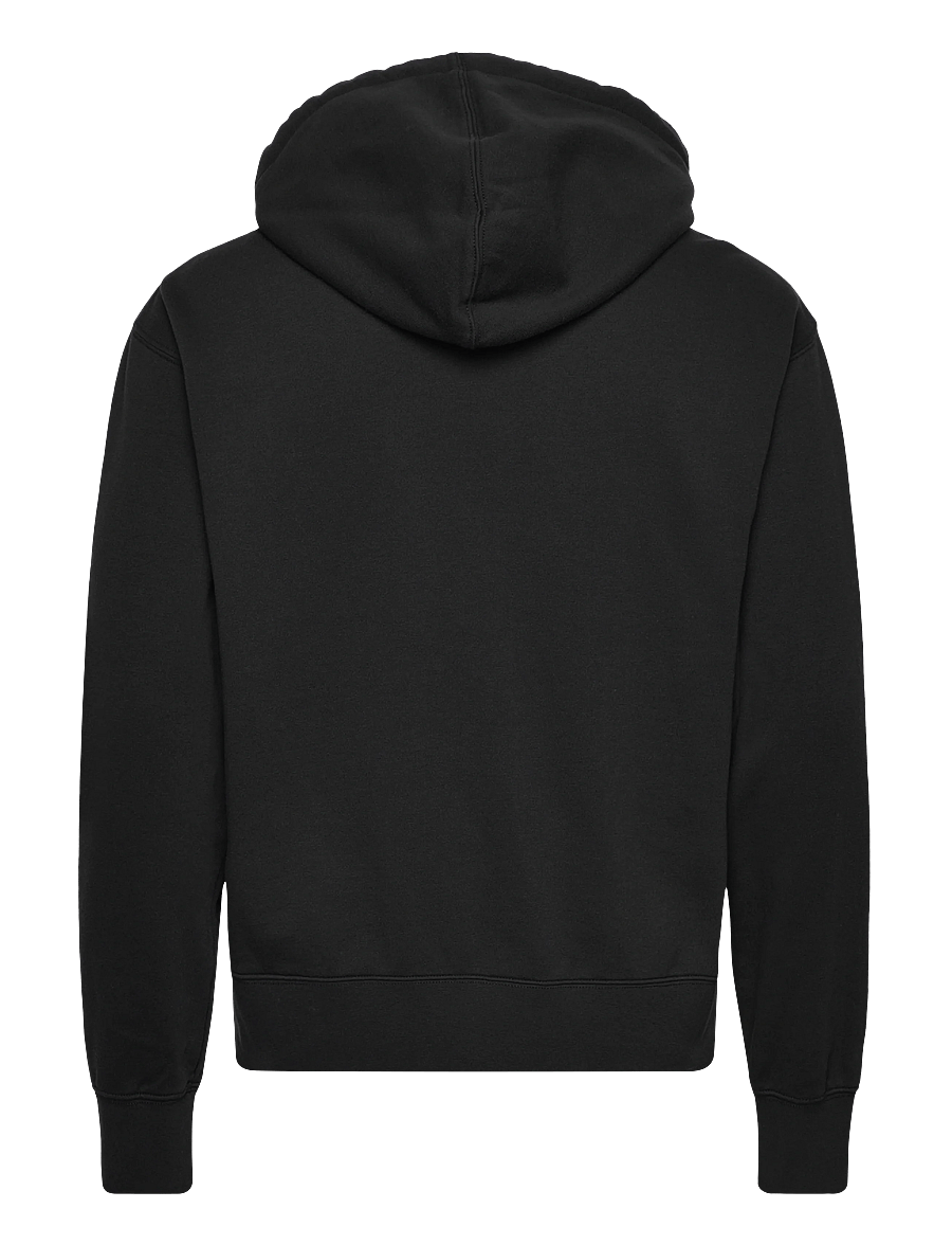 VANS - Stretch Logo Full Zip - kapuutsiga dressipluusid - black/white - 2