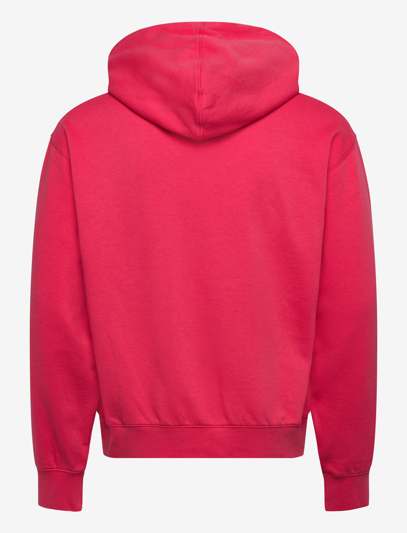 VANS - Stretch Logo Pullover - huvtröjor - crimson haze - 1