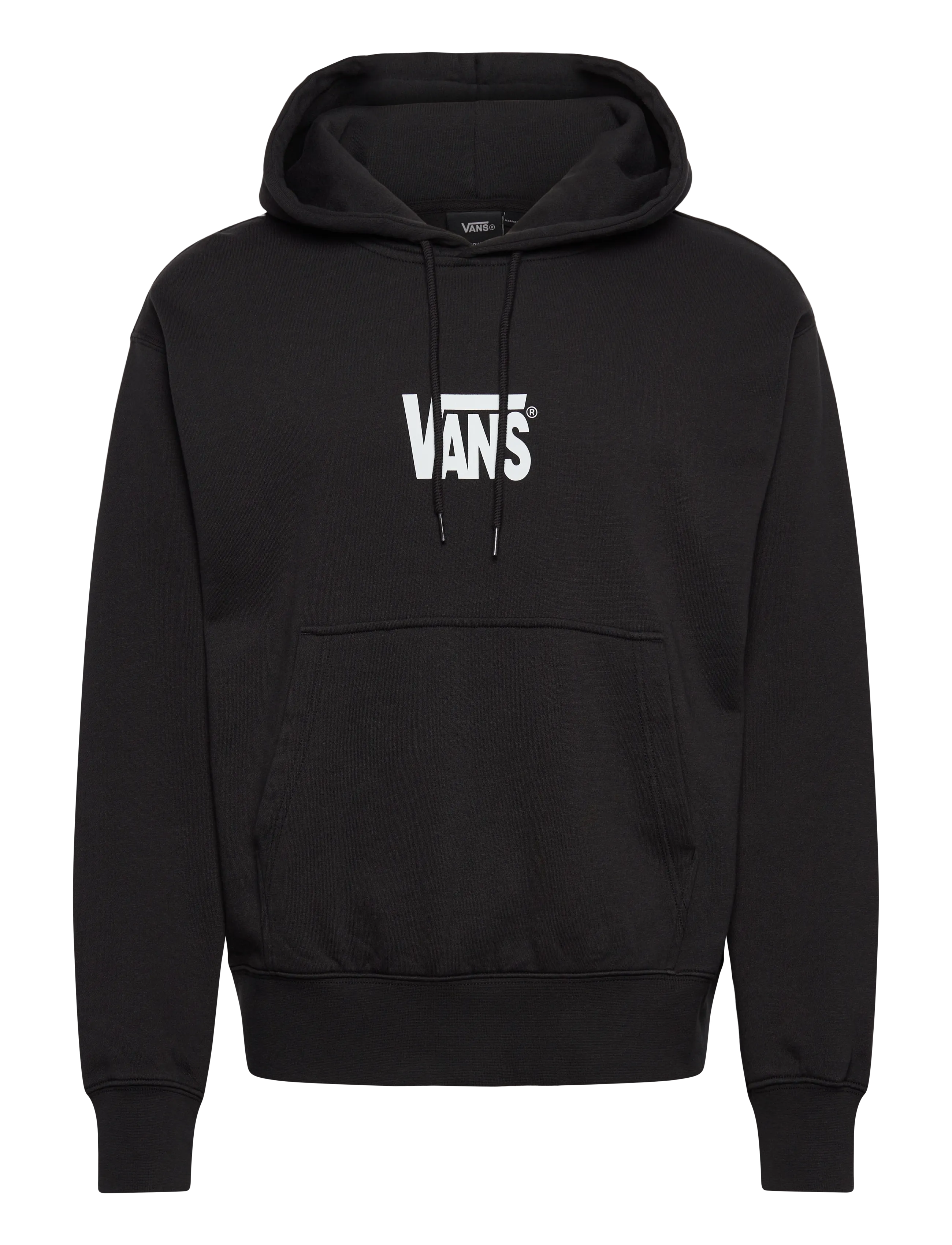VANS Stretch Logo Pullover - Sweatshirts - BLACK/WHITE / black