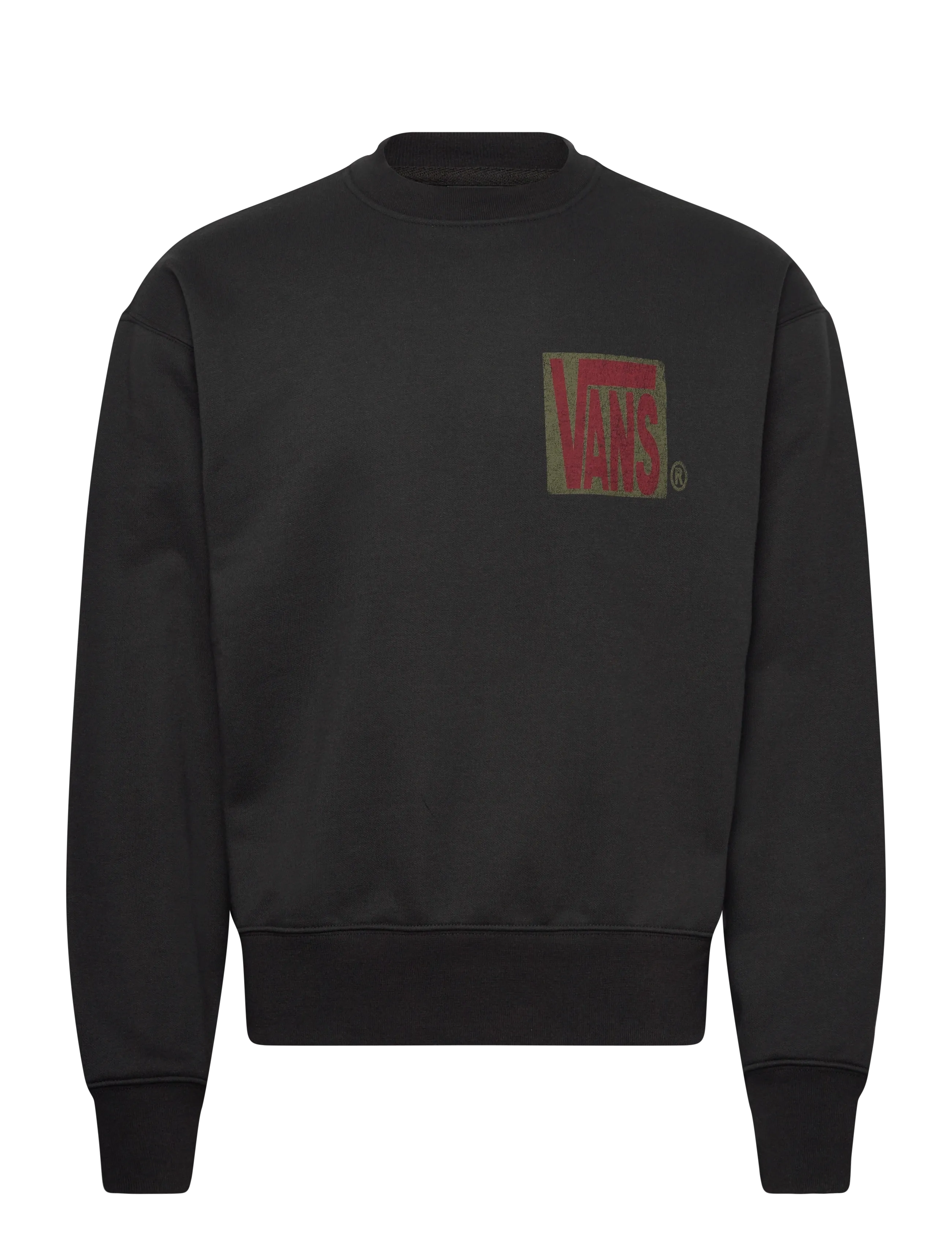 VANS Stretch Stack Crackle Crew - View all - BLACK / black