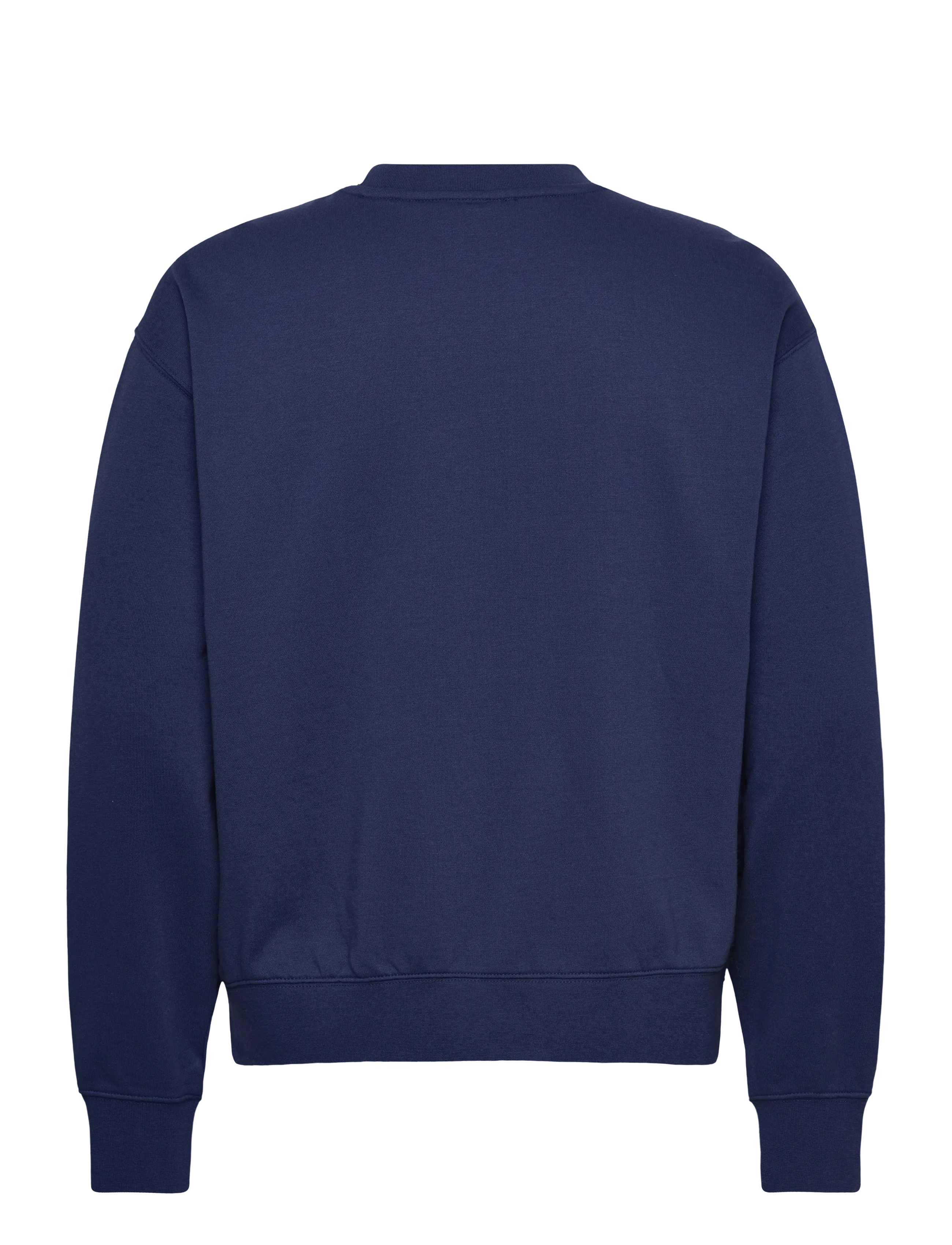 VANS - Stretch Logo Crew - tops - deep indigo/flame - 1