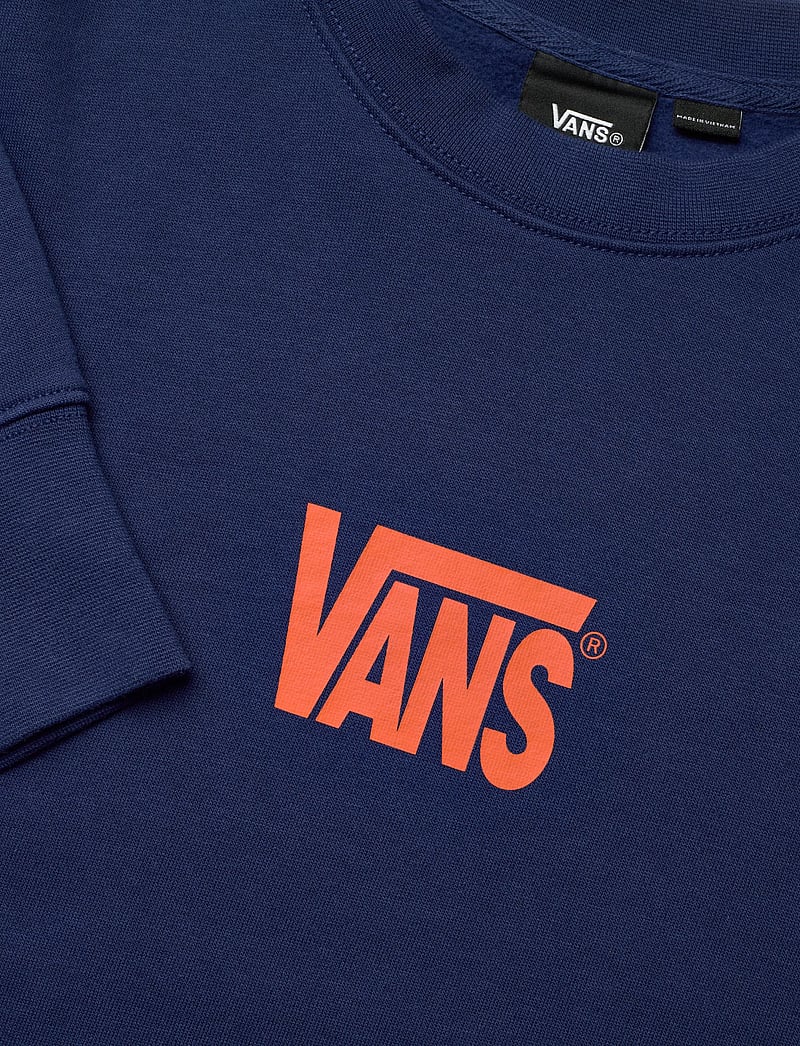 VANS - Stretch Logo Crew - oberteile - deep indigo/flame - 2