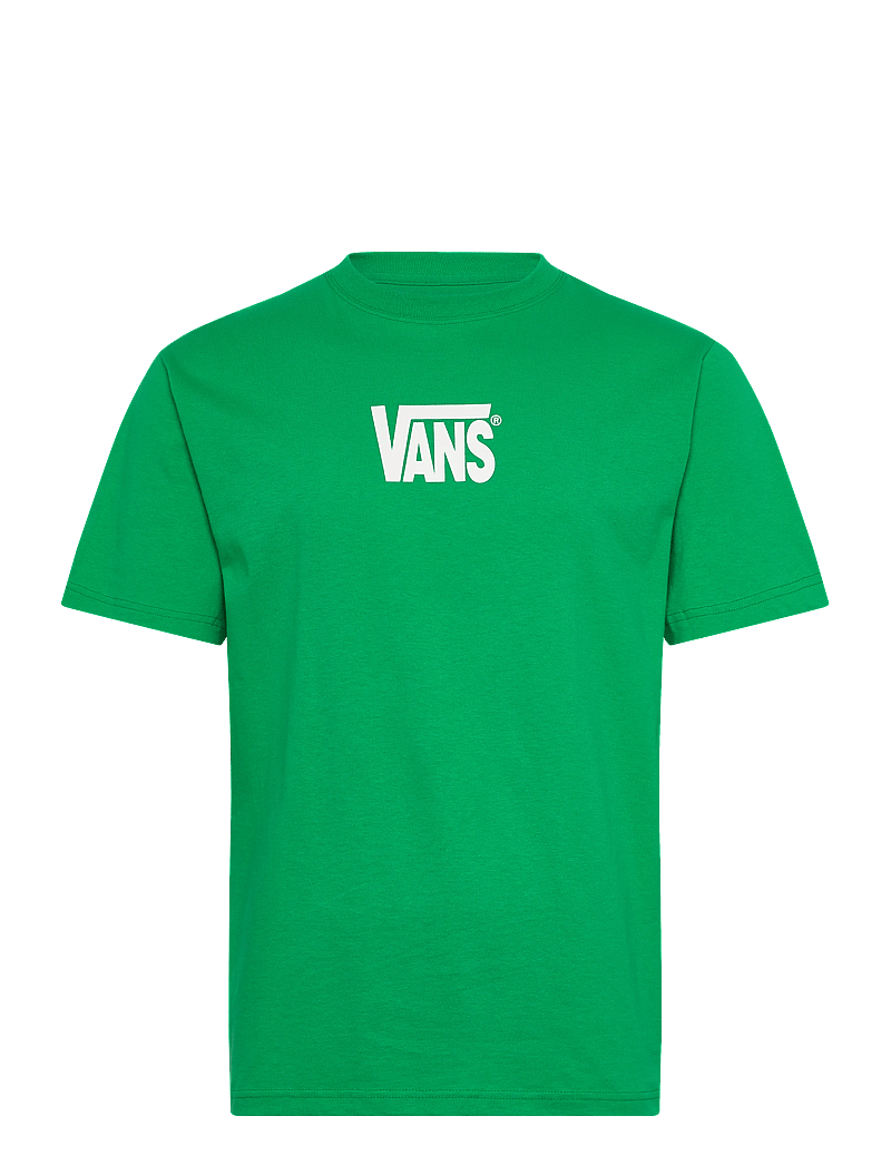 VANS - Stretch Logo SS Tee - oberteile & t-shirts - vivid verdant - 0