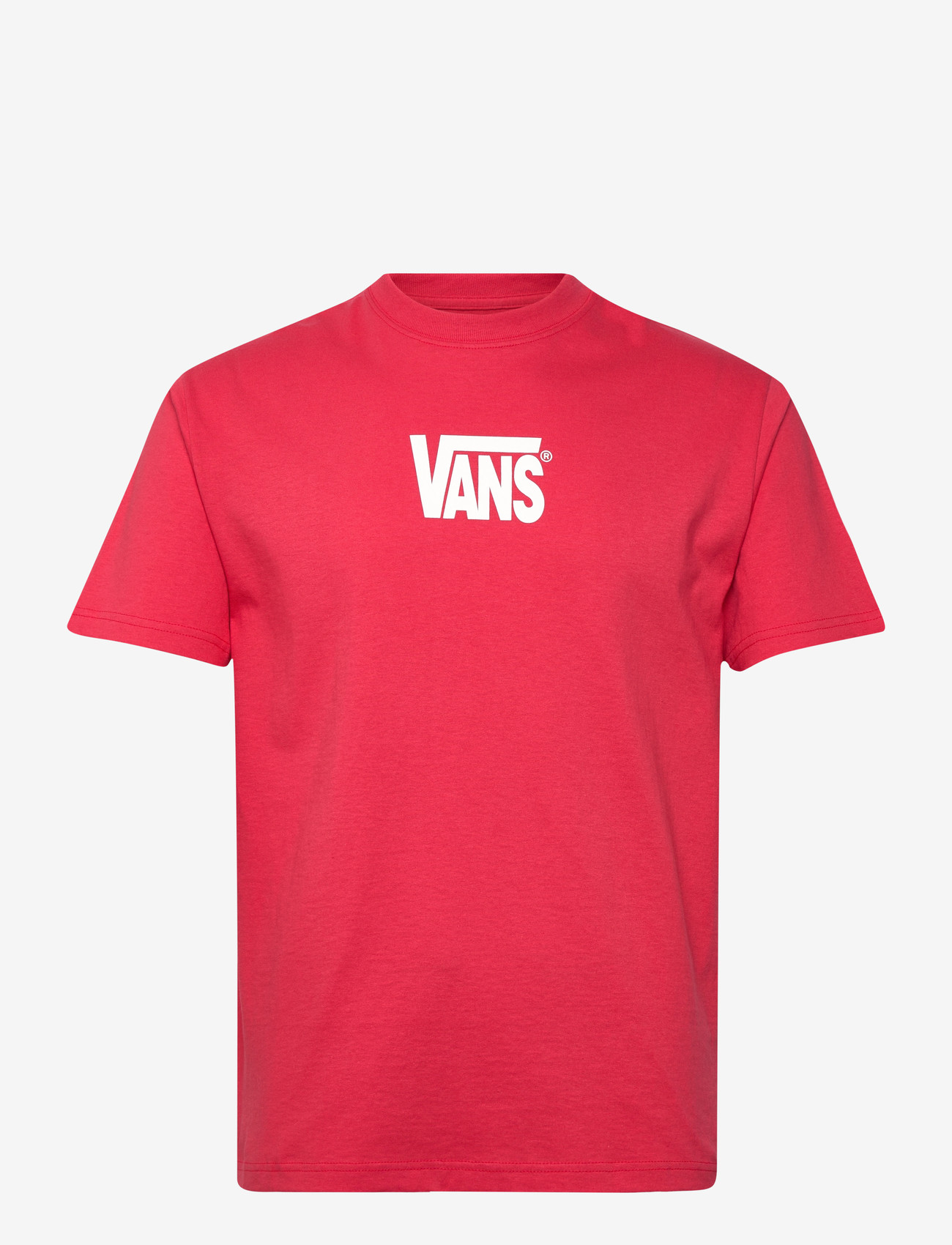 VANS - Stretch Logo SS Tee - tops & t-shirts - crimson haze - 0