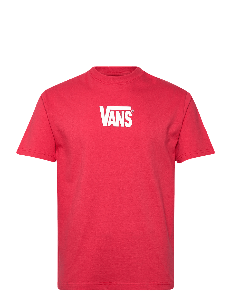 VANS - Stretch Logo SS Tee - oberteile & t-shirts - crimson haze - 1