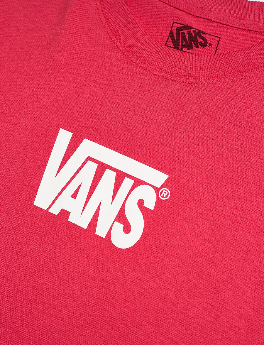 VANS - Stretch Logo SS Tee - oberteile & t-shirts - crimson haze - 5