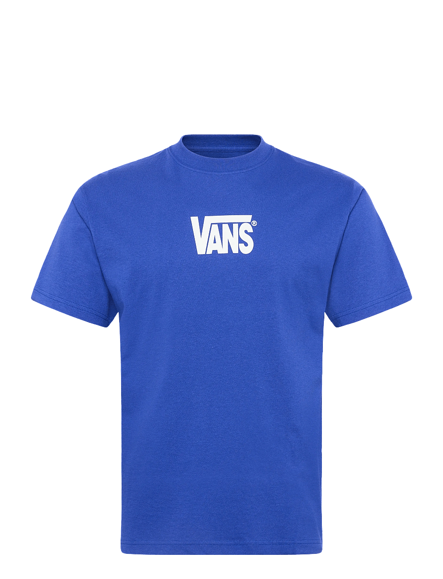 VANS - Stretch Logo SS Tee - t-shirts - royal cobalt - 0