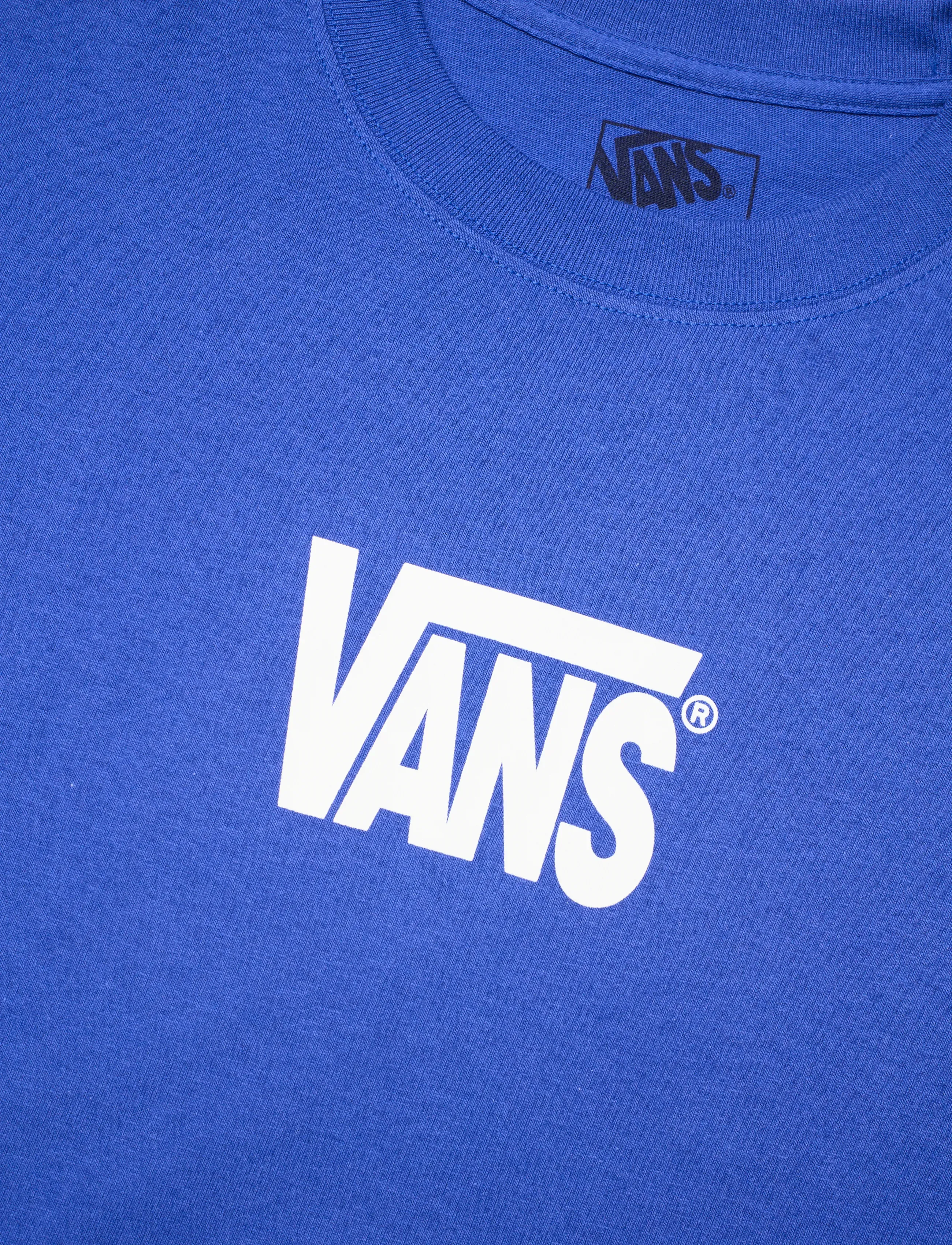 VANS - Stretch Logo SS Tee - lägsta priserna - royal cobalt - 2