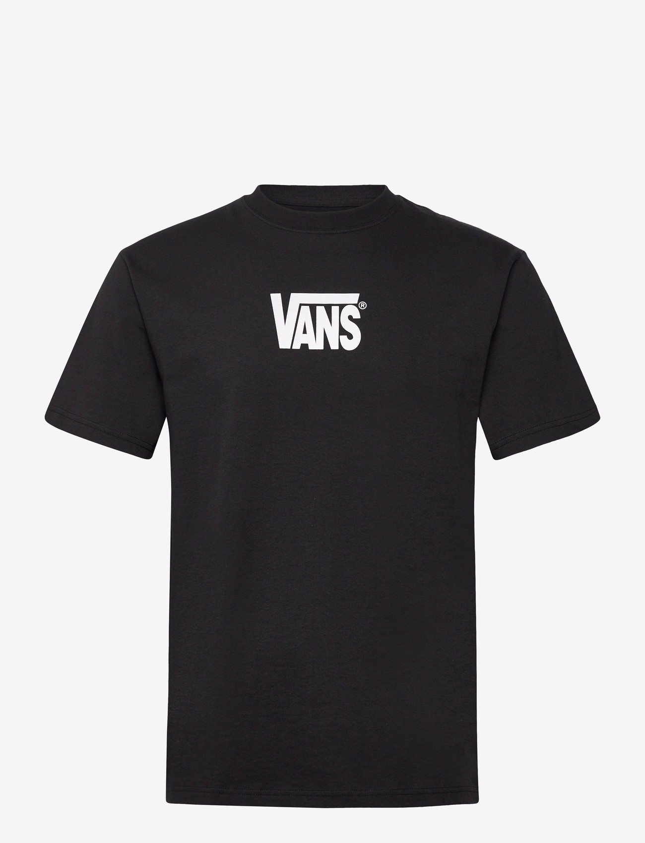 VANS - Stretch Logo SS Tee - oberteile & t-shirts - black/white - 0
