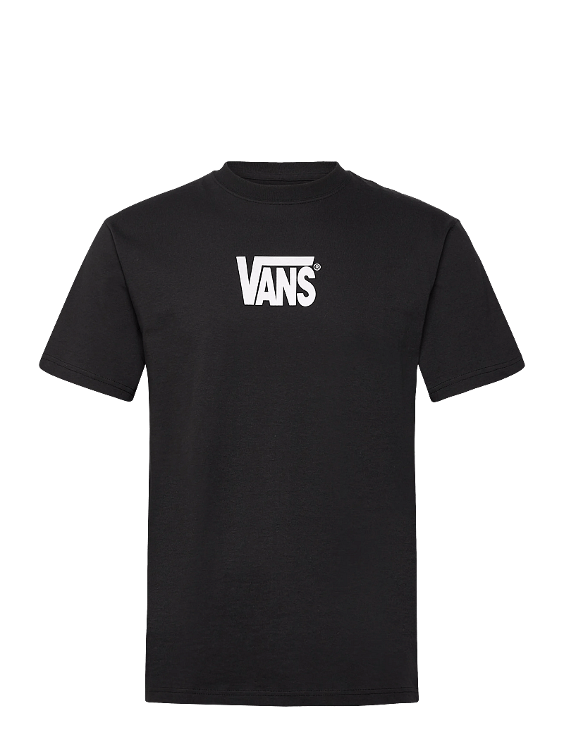 VANS - Stretch Logo SS Tee - oberteile & t-shirts - black/white - 0