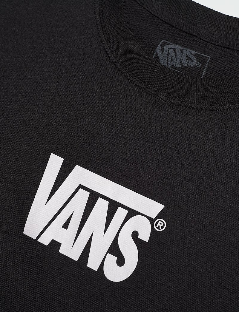 VANS - Stretch Logo SS Tee - oberteile & t-shirts - black/white - 2