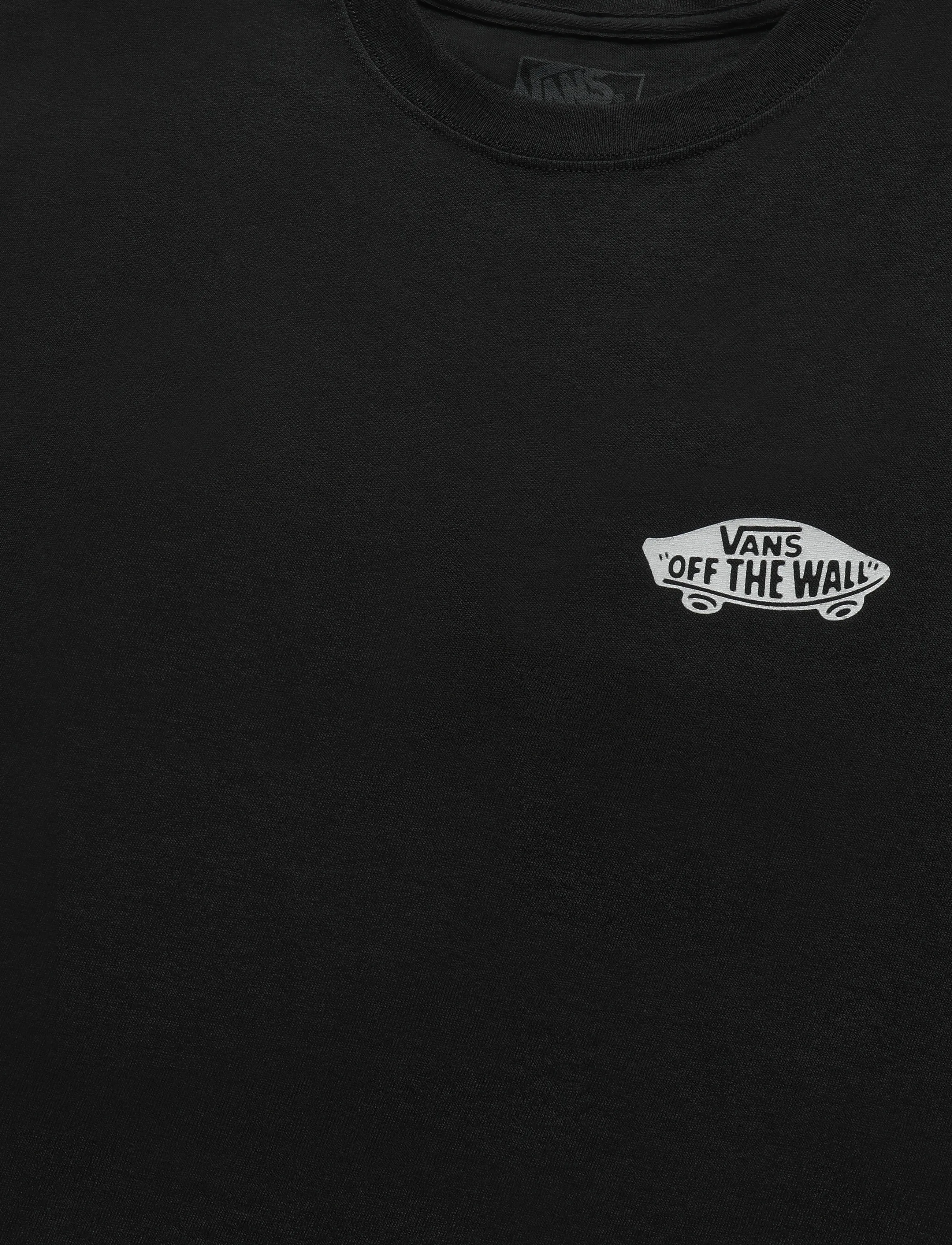 VANS - Double Standard SS Tee - oberteile & t-shirts - black/white - 2