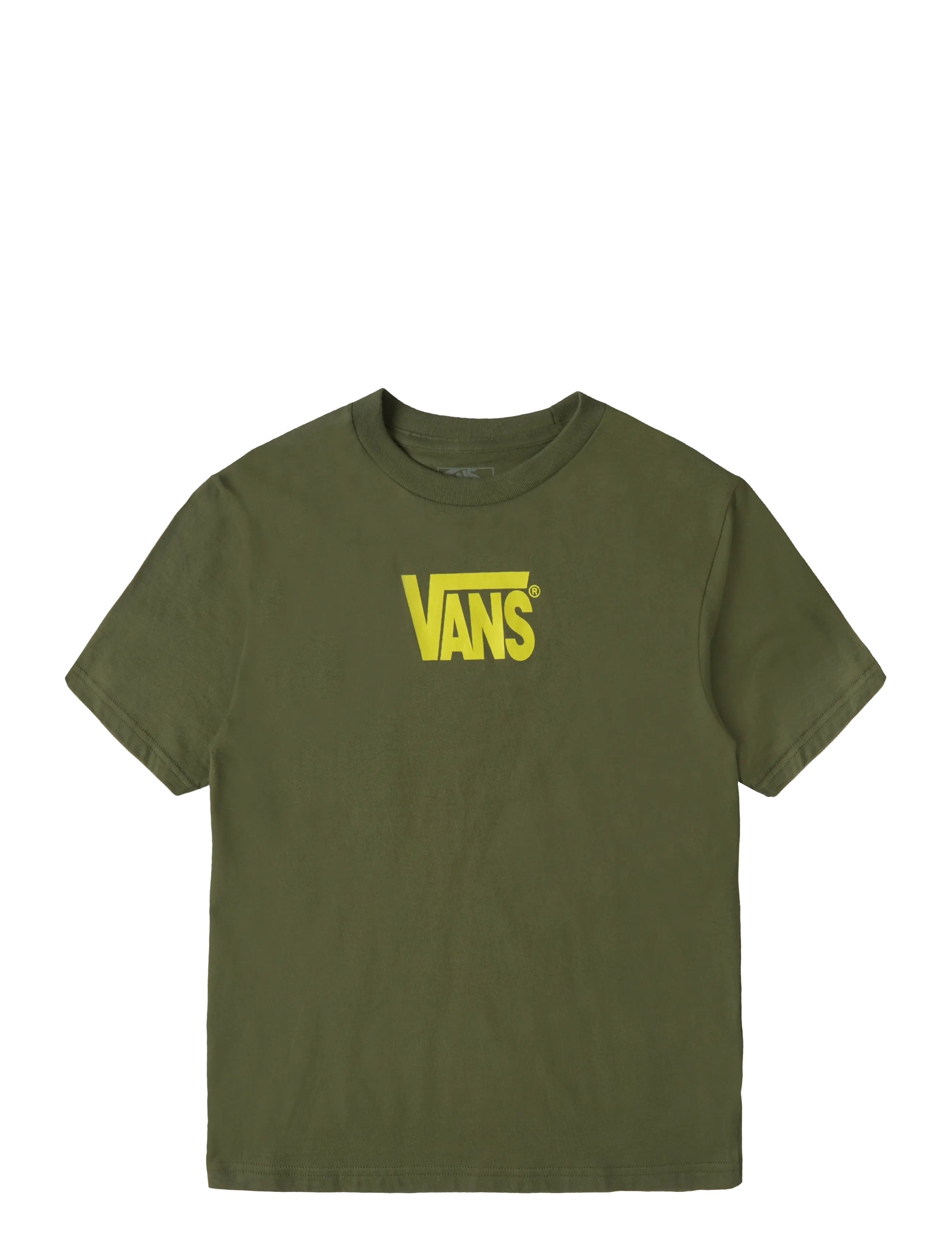 VANS Stretch Logo SS - Kortærmede T-shirts - GREEN BALSAM / khaki/green