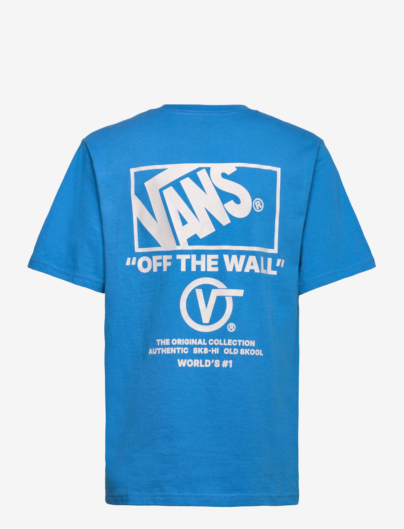 VANS - Stacked Hi SS - kortærmede t-shirts - bright azure - 1