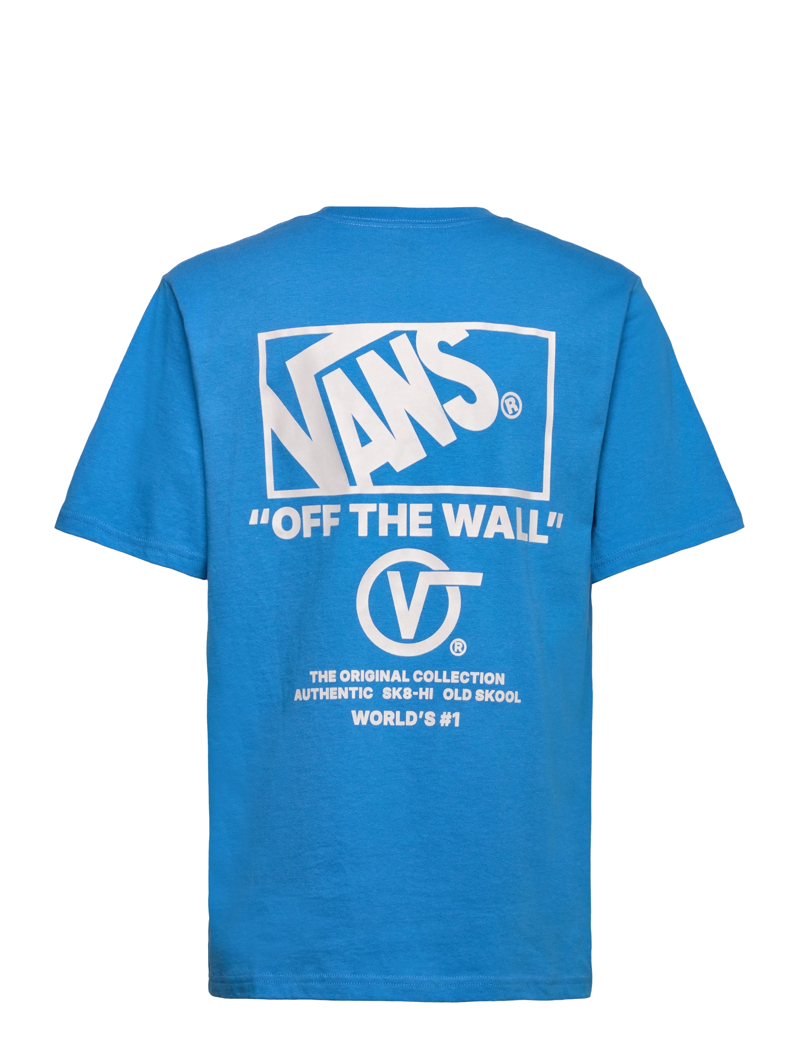 VANS - Stacked Hi SS - kortærmede t-shirts - bright azure - 1