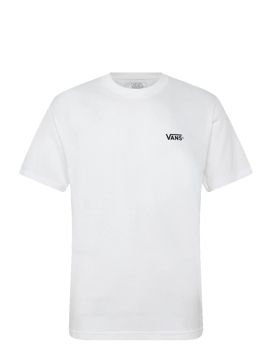 VANS - New Left Chest SS Tee - oberteile & t-shirts - white/black - 1