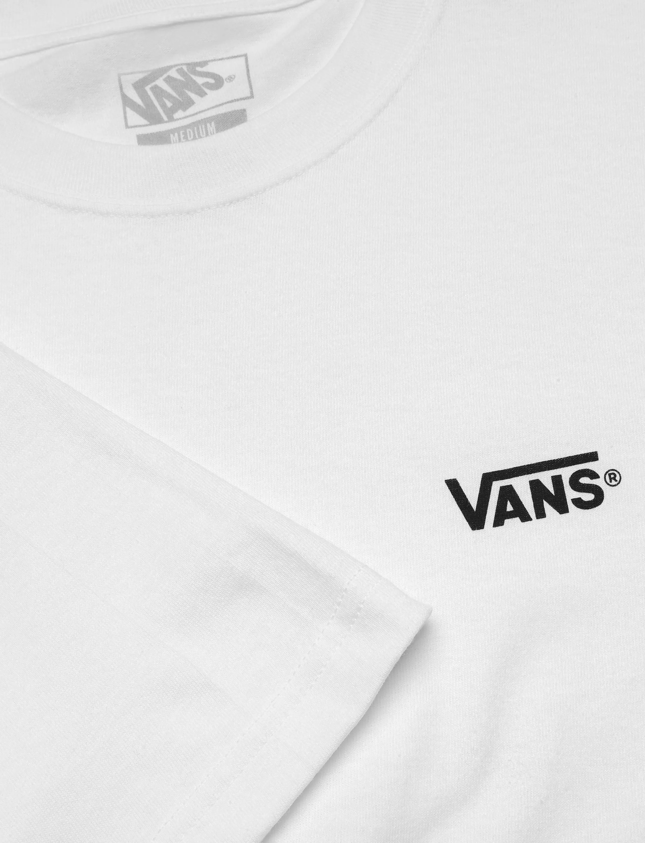 VANS - New Left Chest SS Tee - white/black - 2
